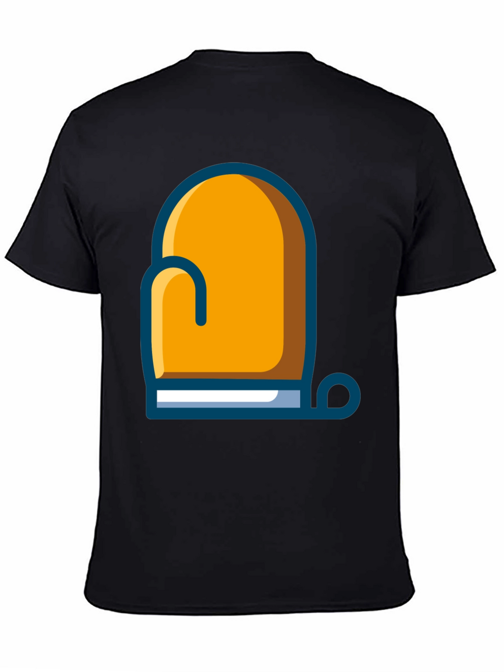 Chefs Oven Mitt Graphic Tee - Black