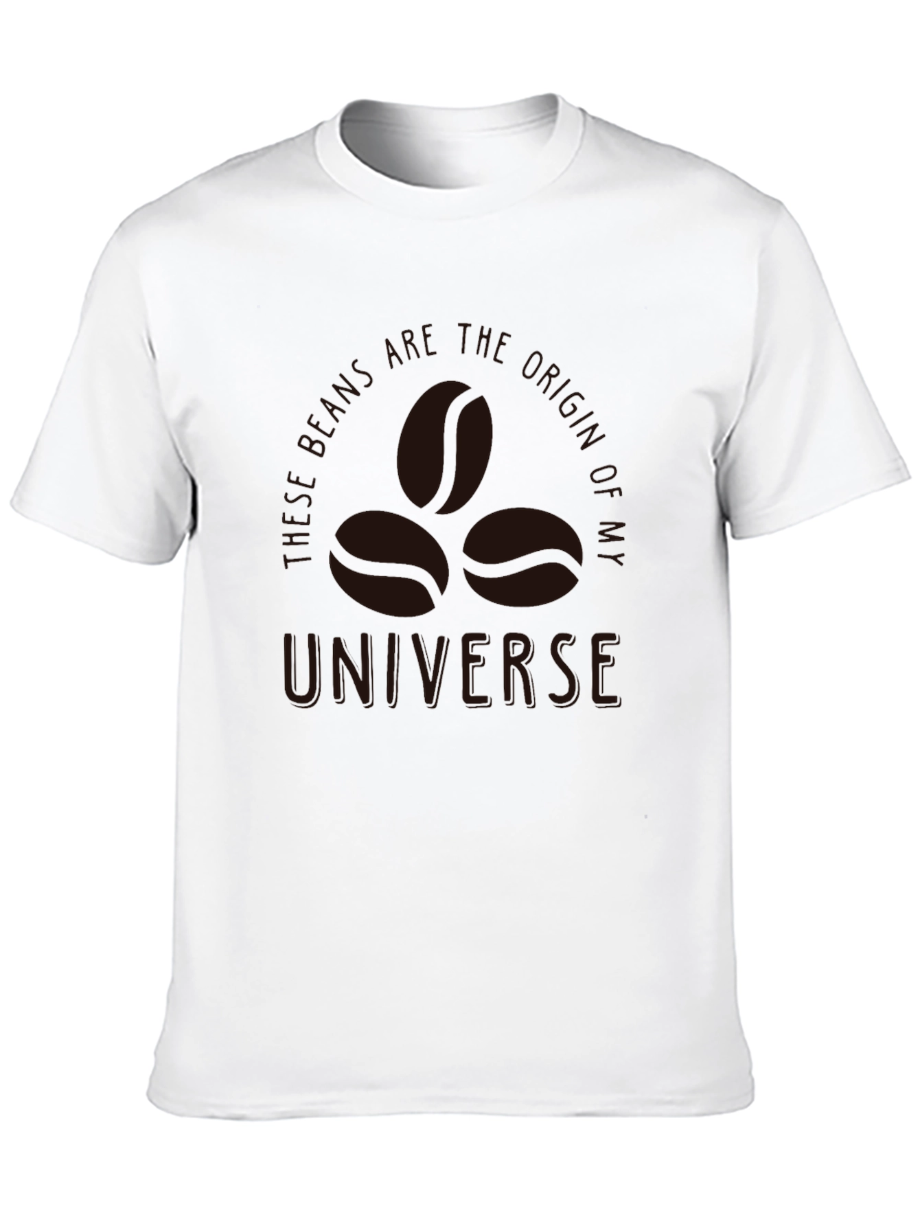 Coffee Universe Graphic Tee - Soft Cotton Blend