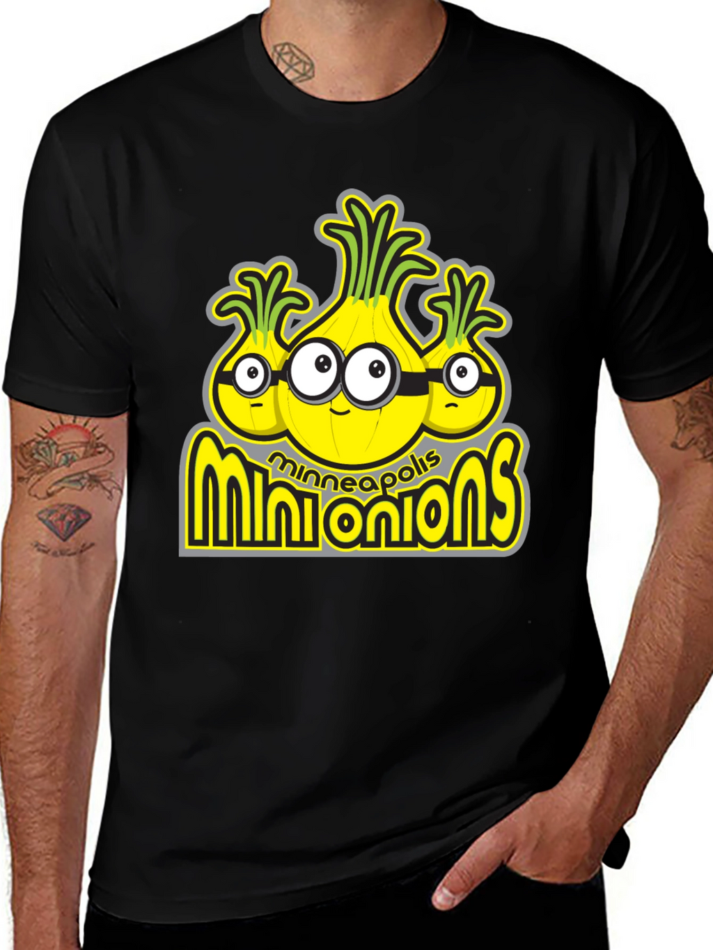 Minneapolis Mini Onions Graphic T-Shirt