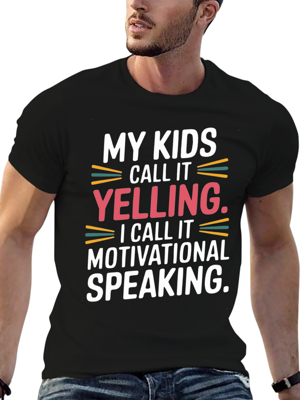 Funny Mom/Dad Motivational Speaking T-Shirt