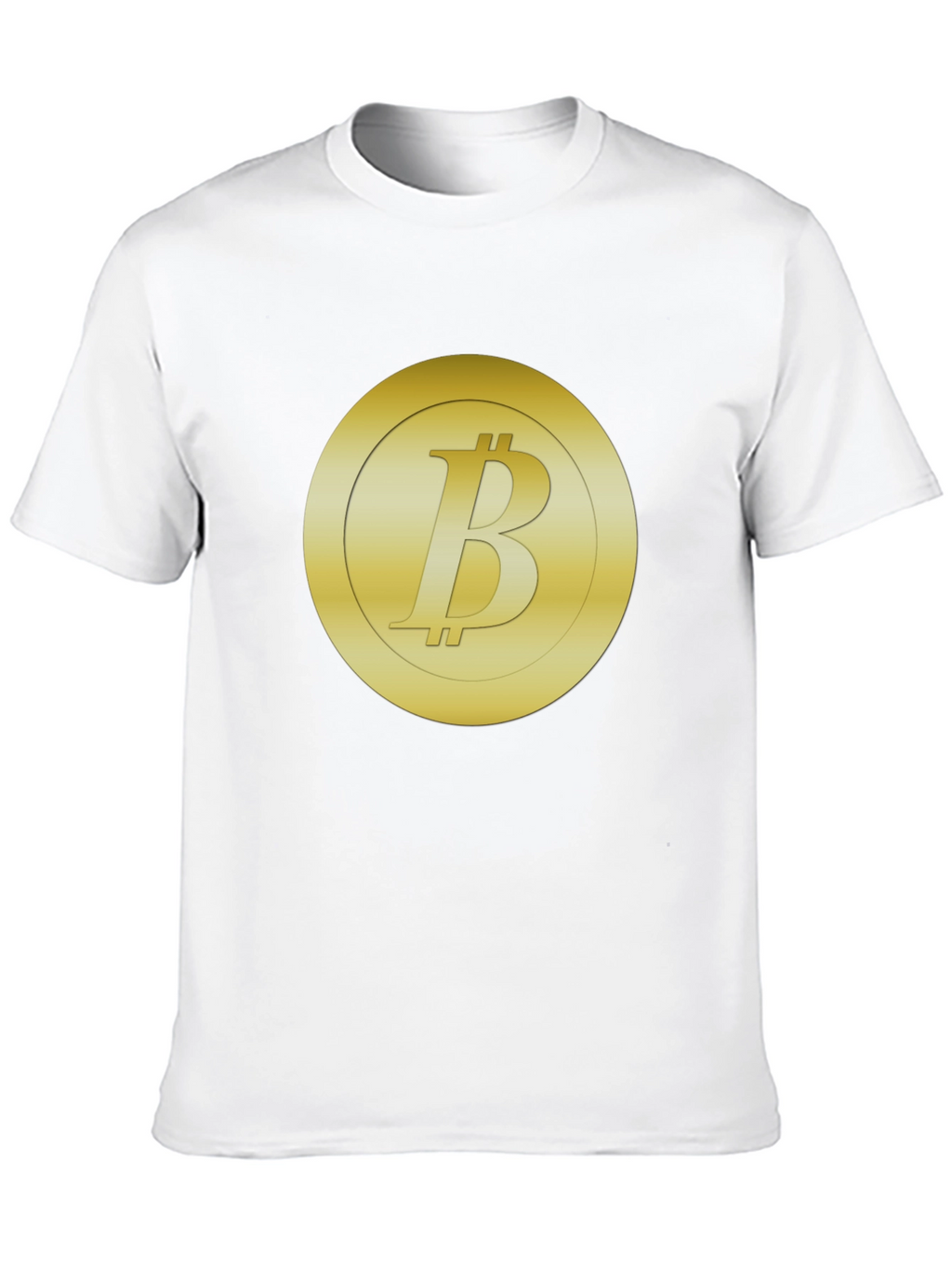 Bitcoin Emblem Tee - Crypto Currency T-Shirt