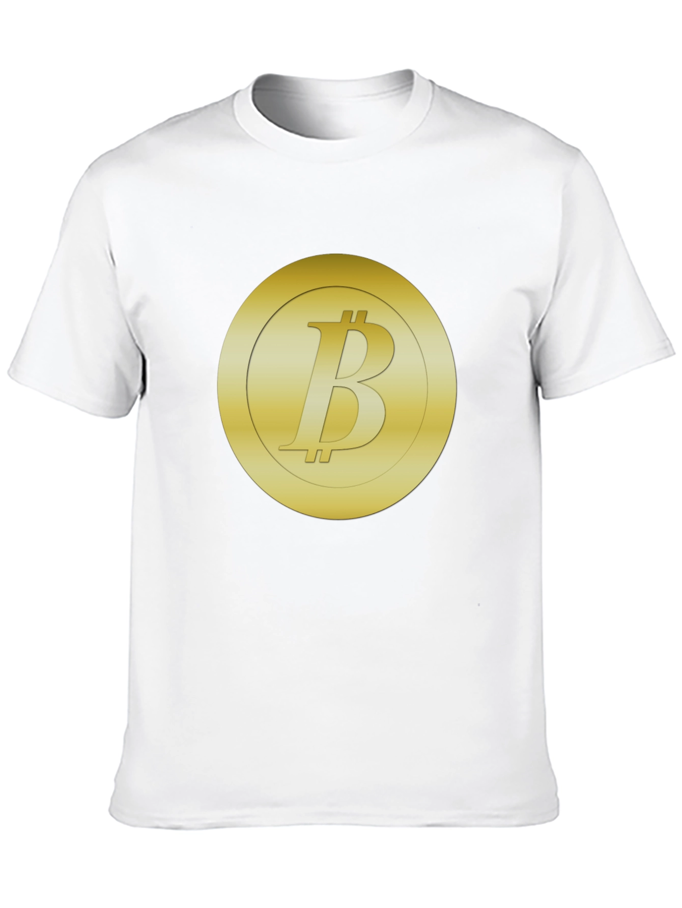 Bitcoin Emblem Tee - Crypto Currency T-Shirt