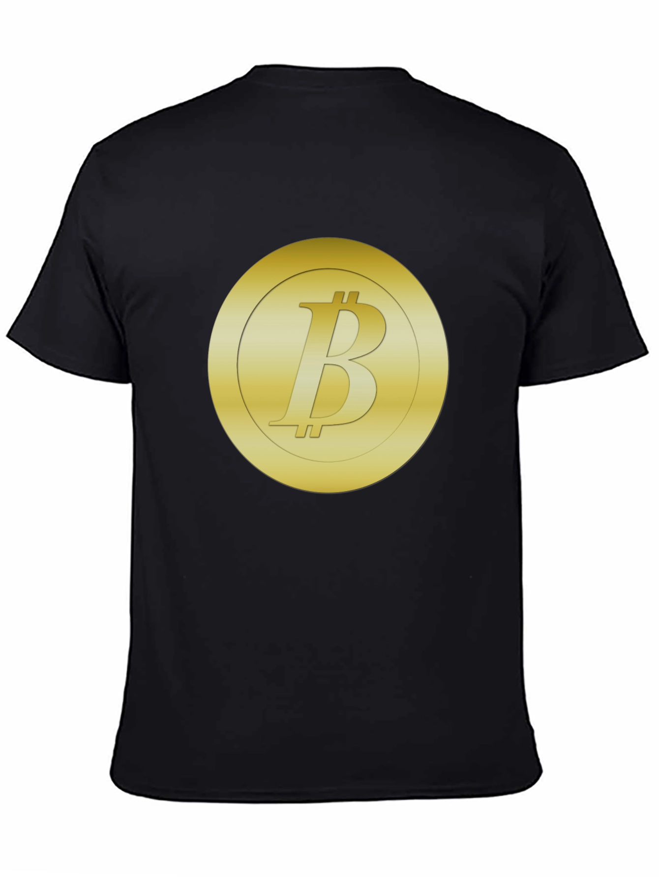 Bitcoin Emblem Tee - Crypto Currency T-Shirt