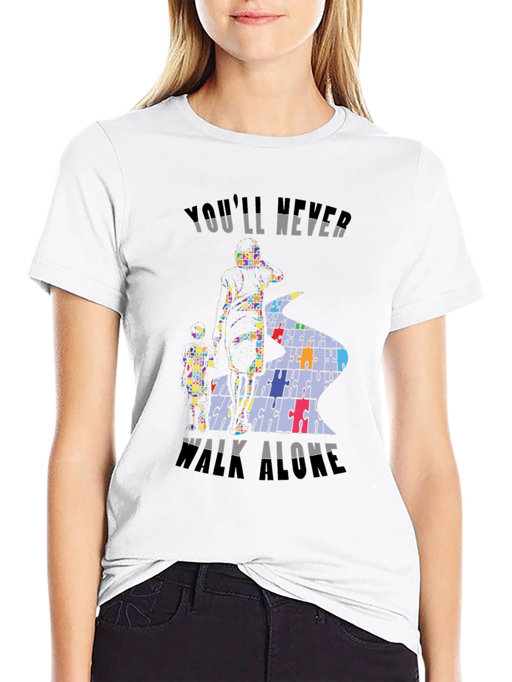 Autism Awareness Puzzle Piece T-Shirt