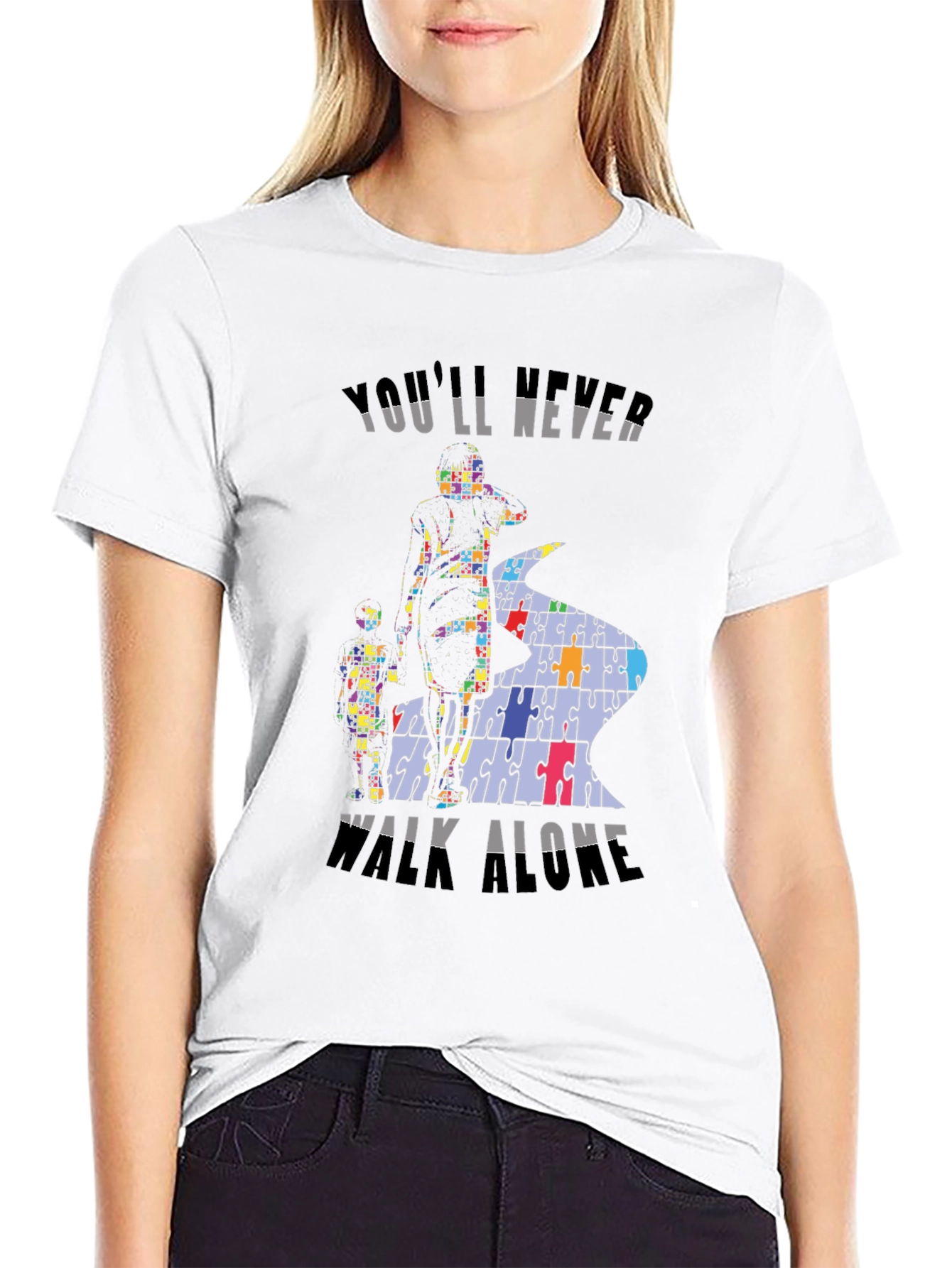 Autism Awareness Puzzle Piece T-Shirt
