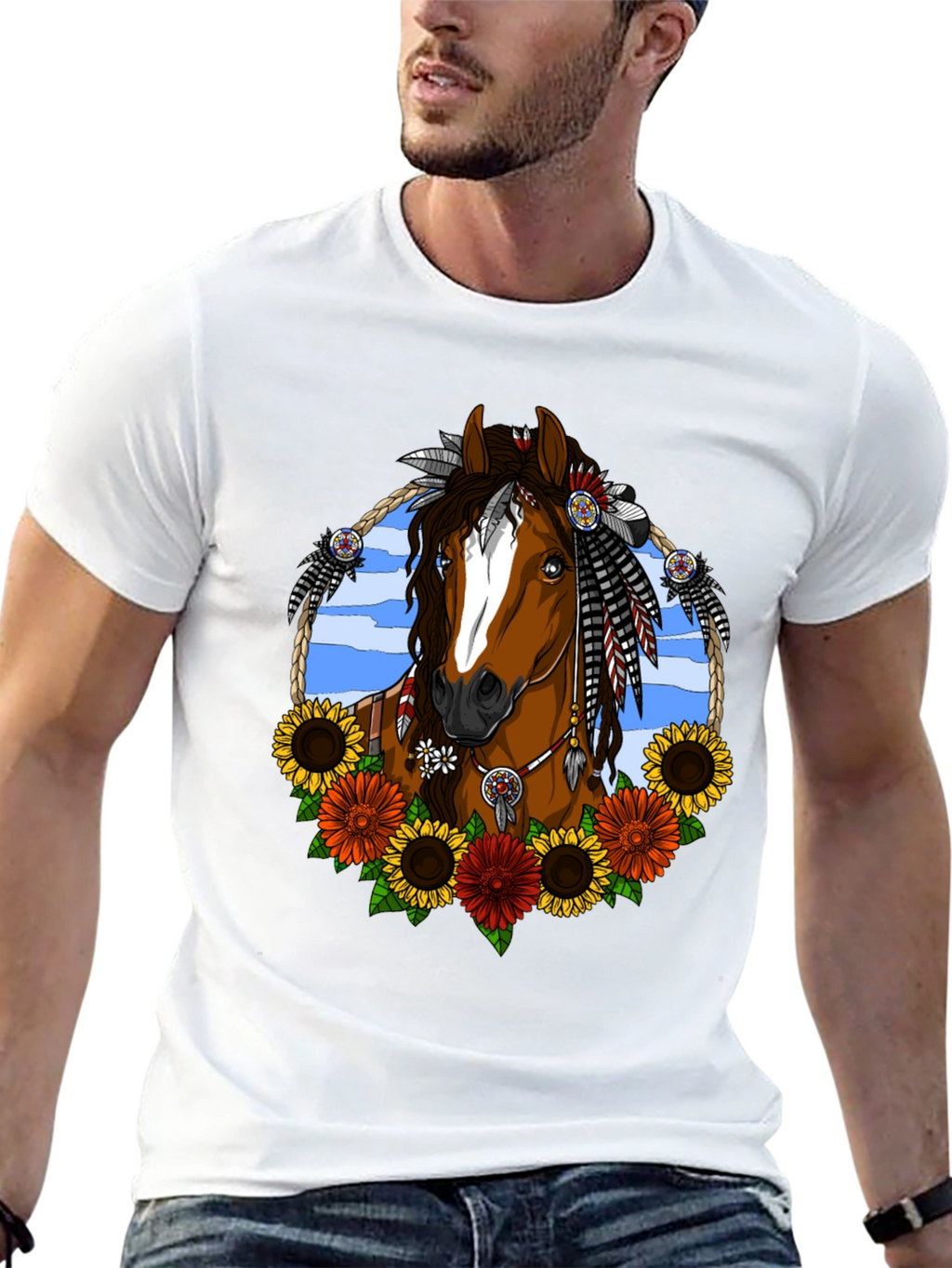 Native American Horse T-Shirt