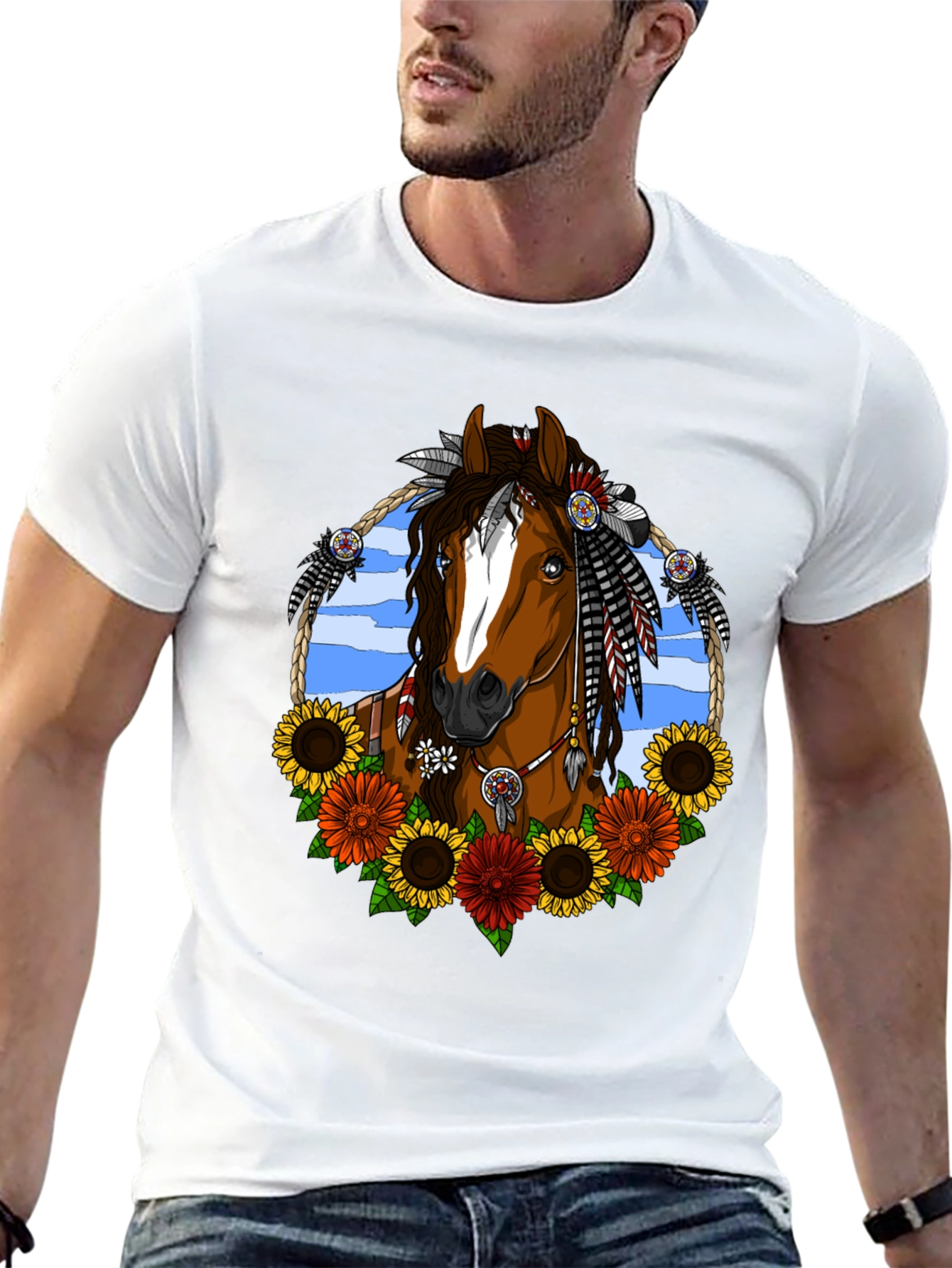 Native American Horse T-Shirt