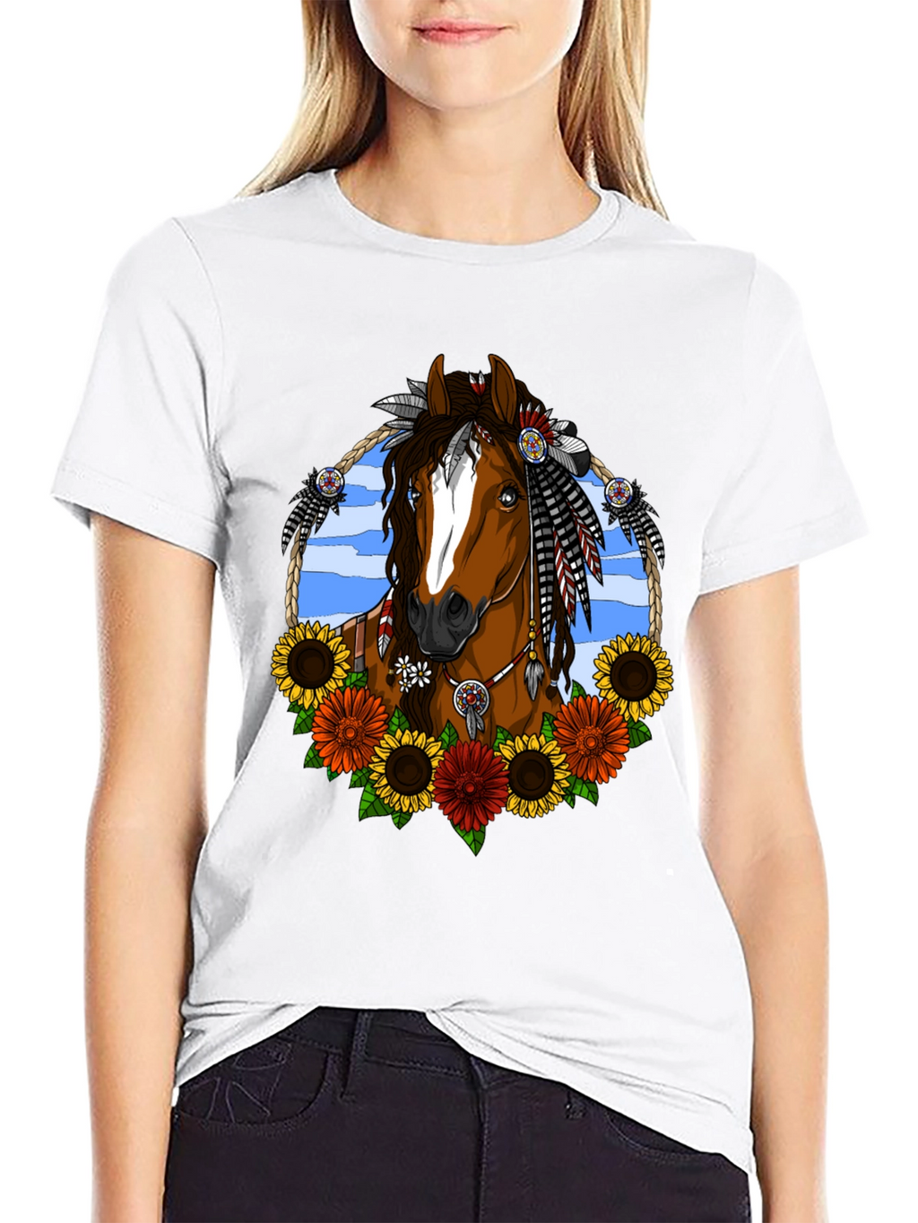 Native American Horse T-Shirt