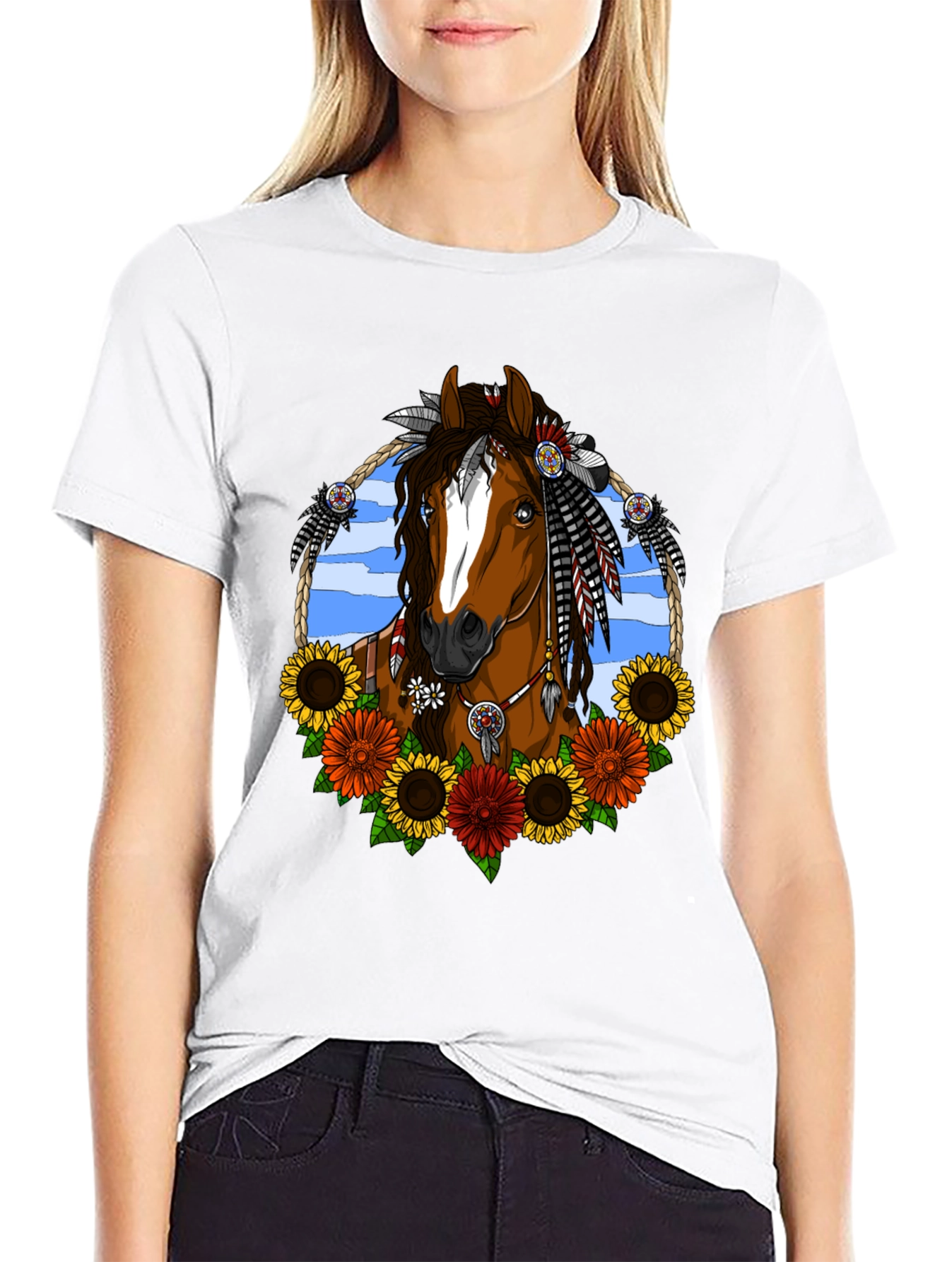 Native American Horse T-Shirt