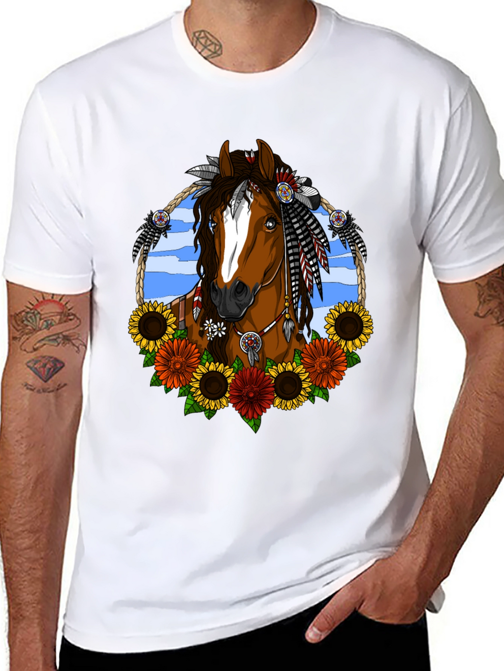 Native American Horse T-Shirt