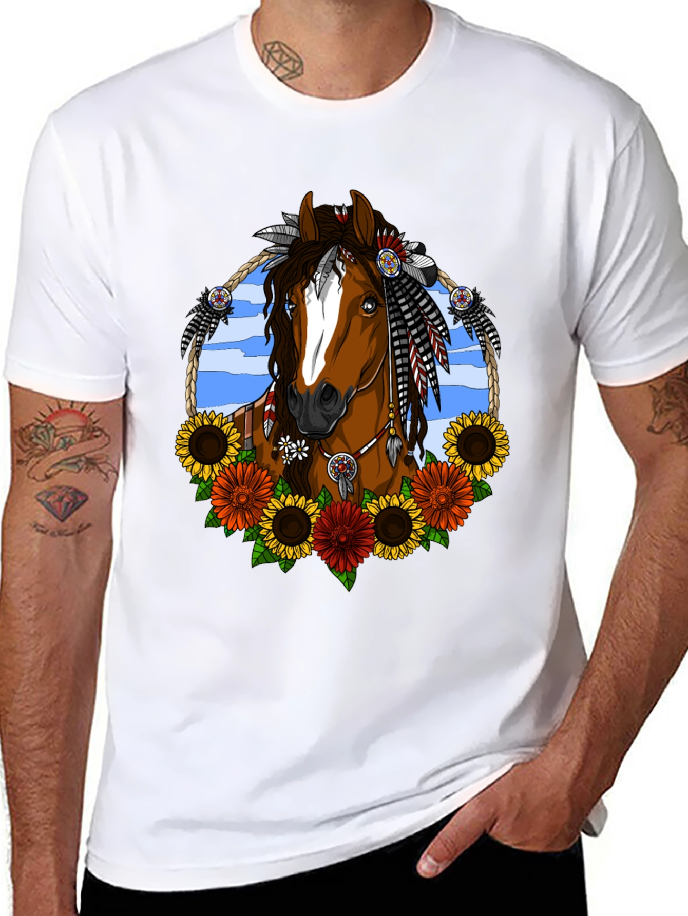 Native American Horse T-Shirt
