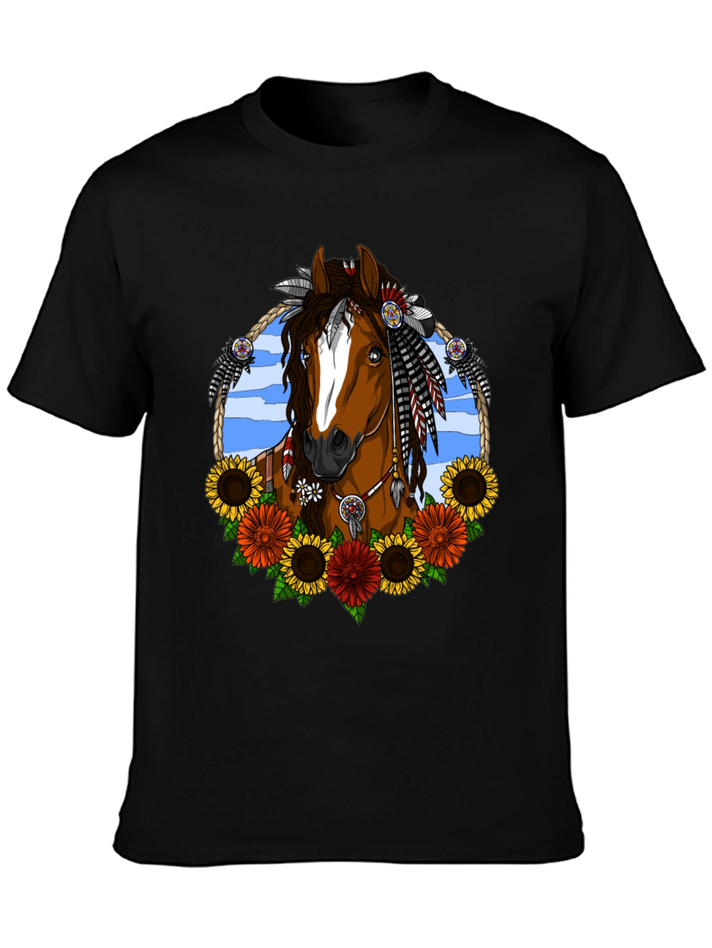 Native American Horse T-Shirt