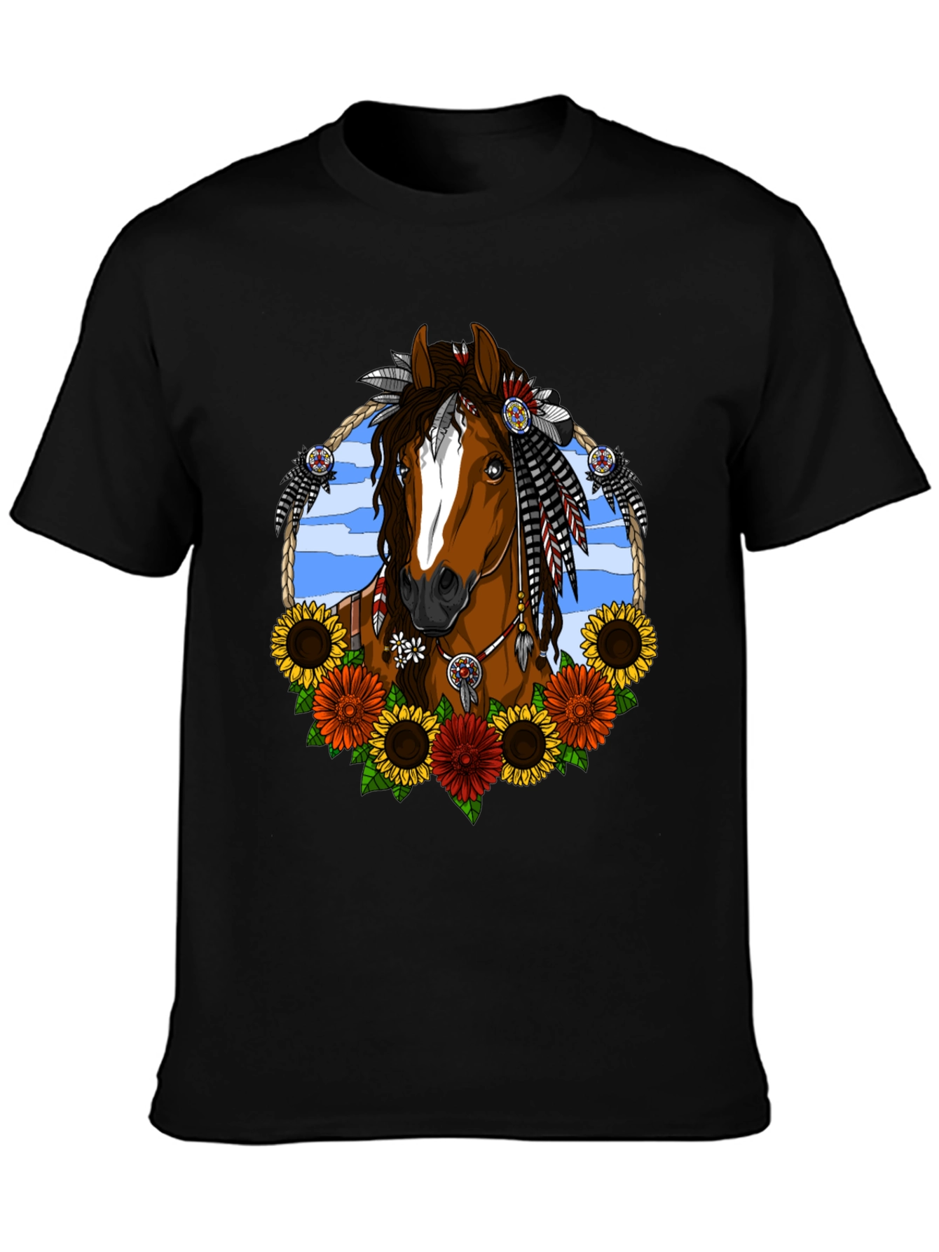 Native American Horse T-Shirt