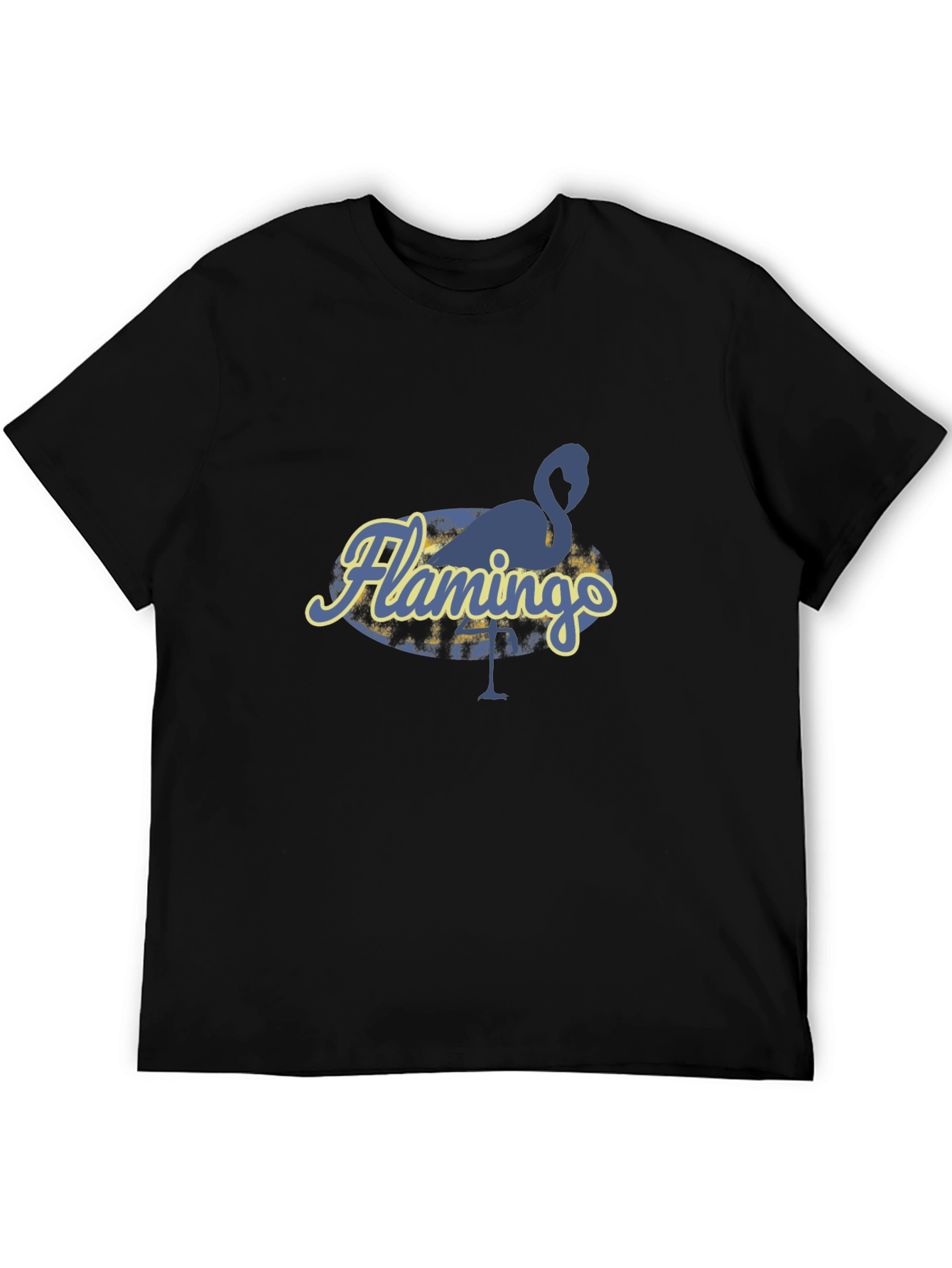 Flamingo Graphic T-Shirt - Black