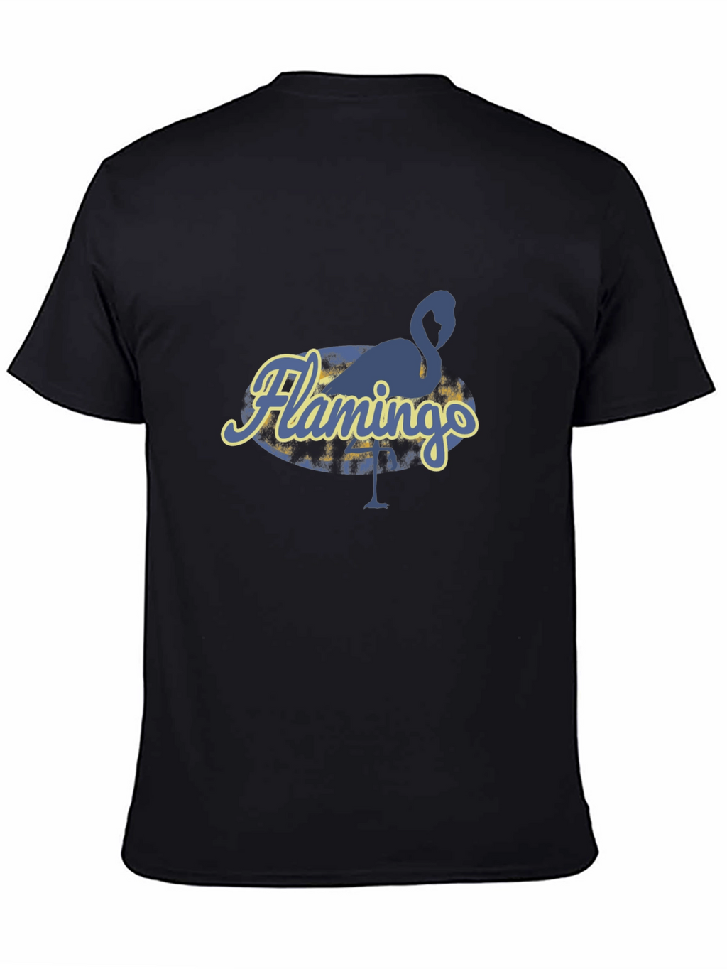 Flamingo Graphic T-Shirt - Black