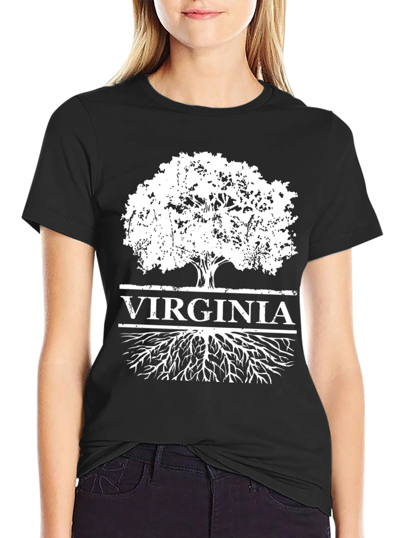 Virginia Roots Tree T-Shirt - State Pride