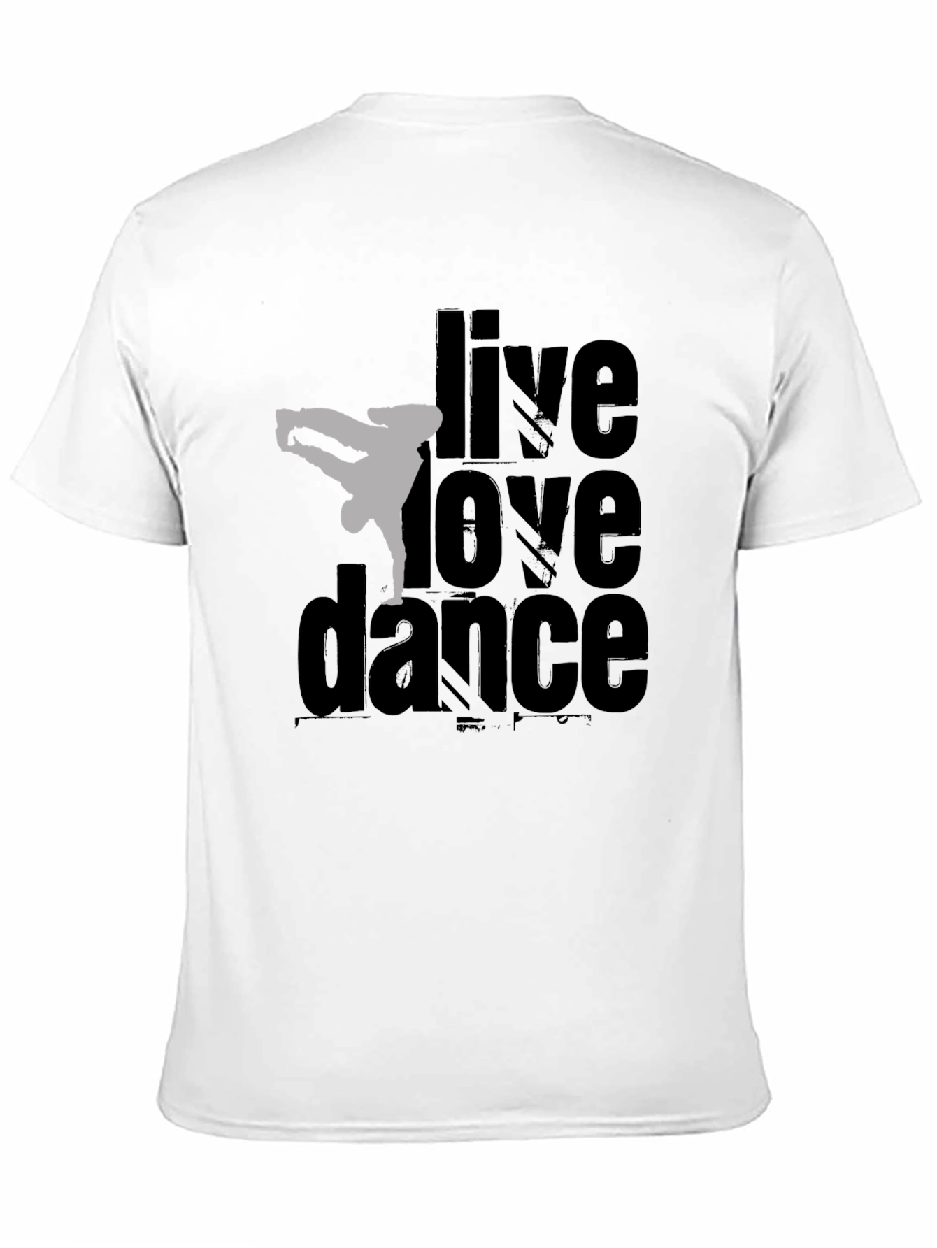 Live Love Dance Graphic Tee - Black