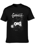 Gamer Controller Graphic T-Shirt