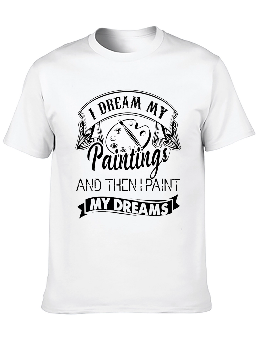 Painter Dreamer Black T-Shirt