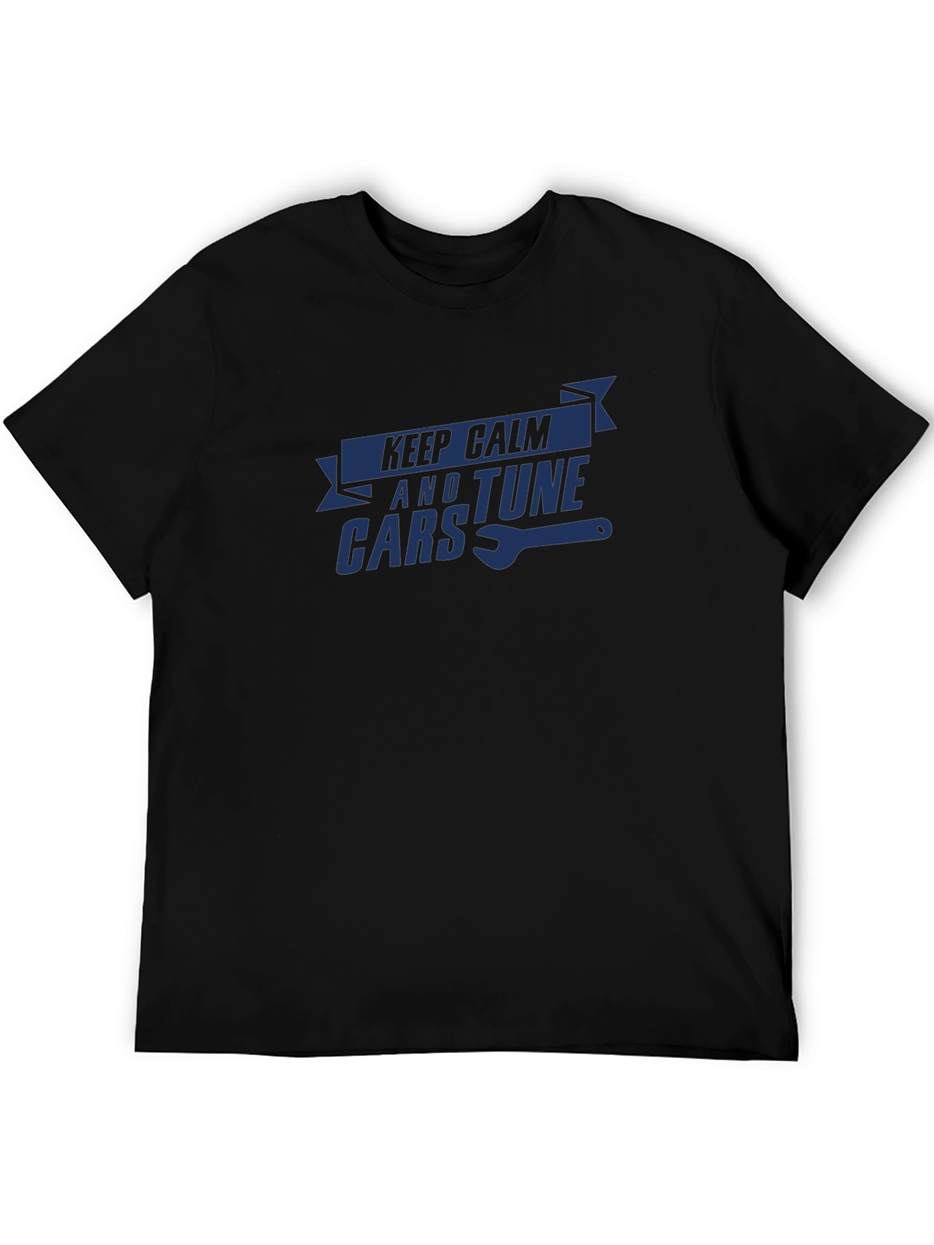 Keep Calm and Tune Cars Graphic T-Shirt
