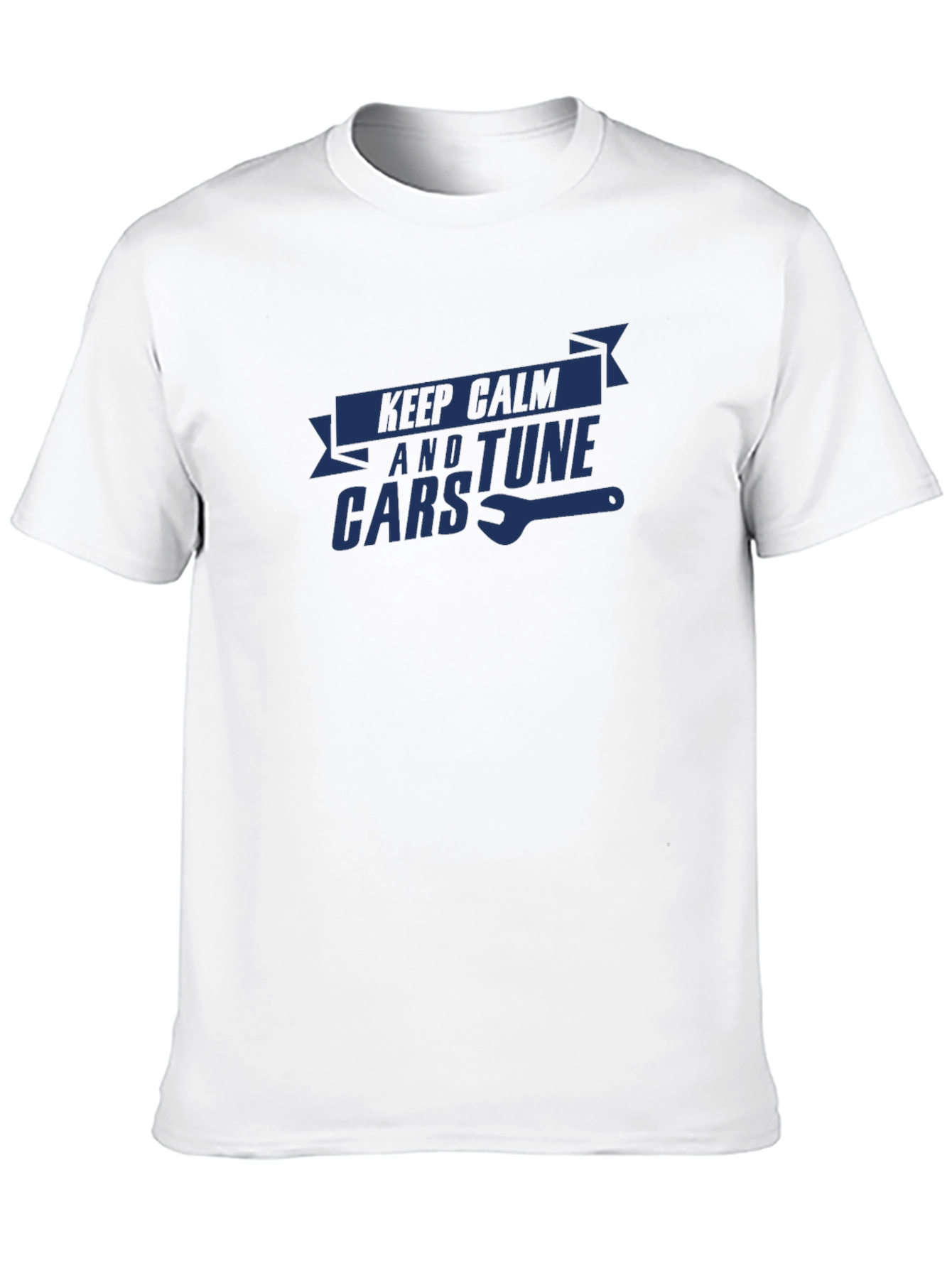 Keep Calm and Tune Cars Graphic T-Shirt