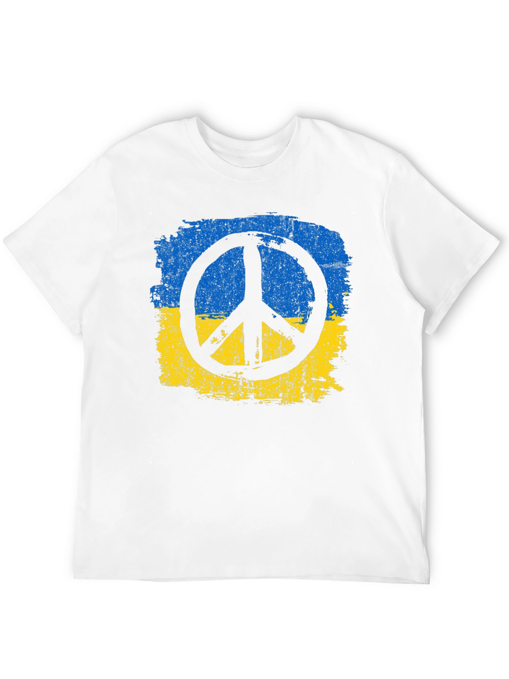 Ukraine Peace Symbol Graphic Tee