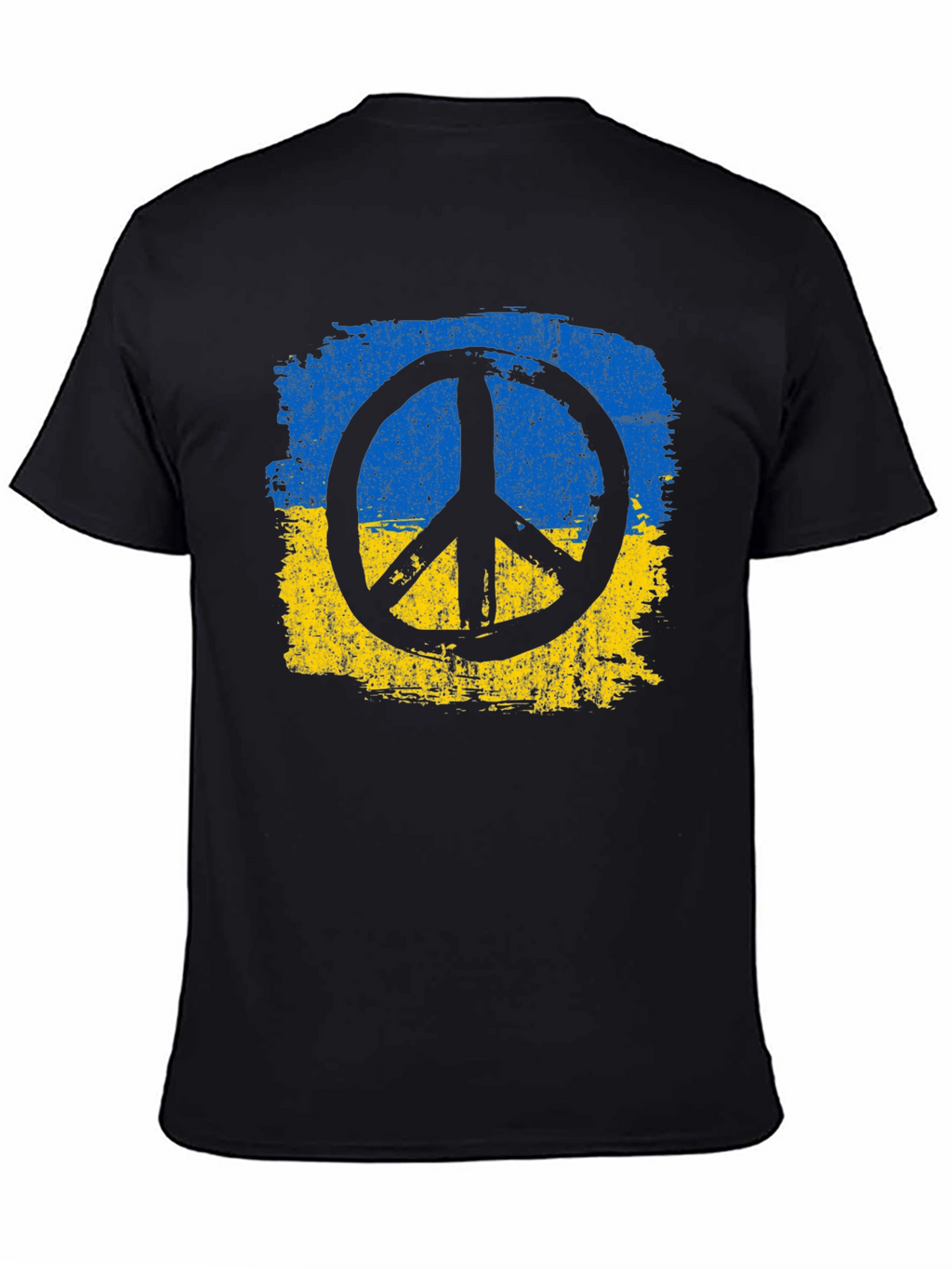 Ukraine Peace Symbol Graphic Tee