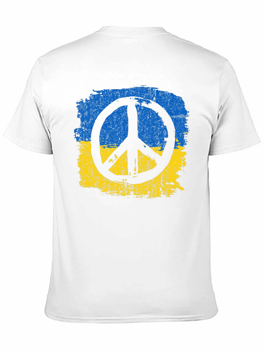 Ukraine Peace Symbol Graphic Tee