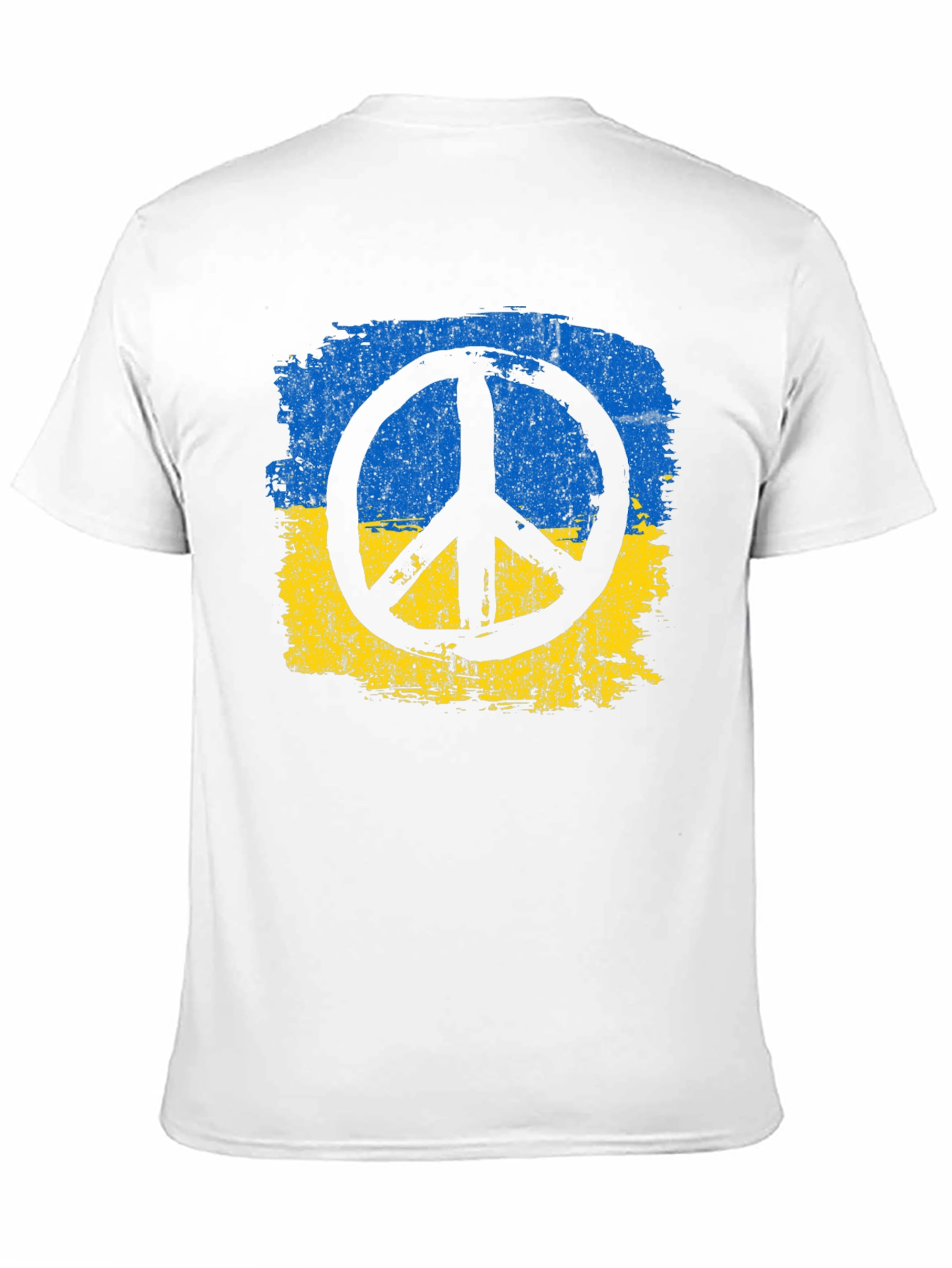 Ukraine Peace Symbol Graphic Tee