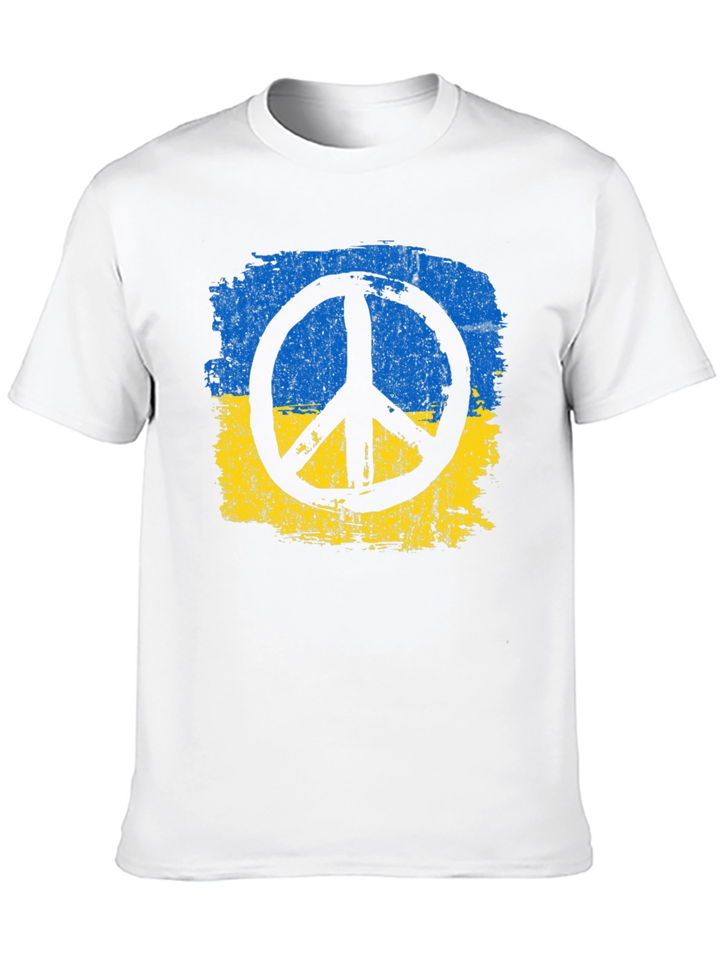 Ukraine Peace Symbol Graphic Tee
