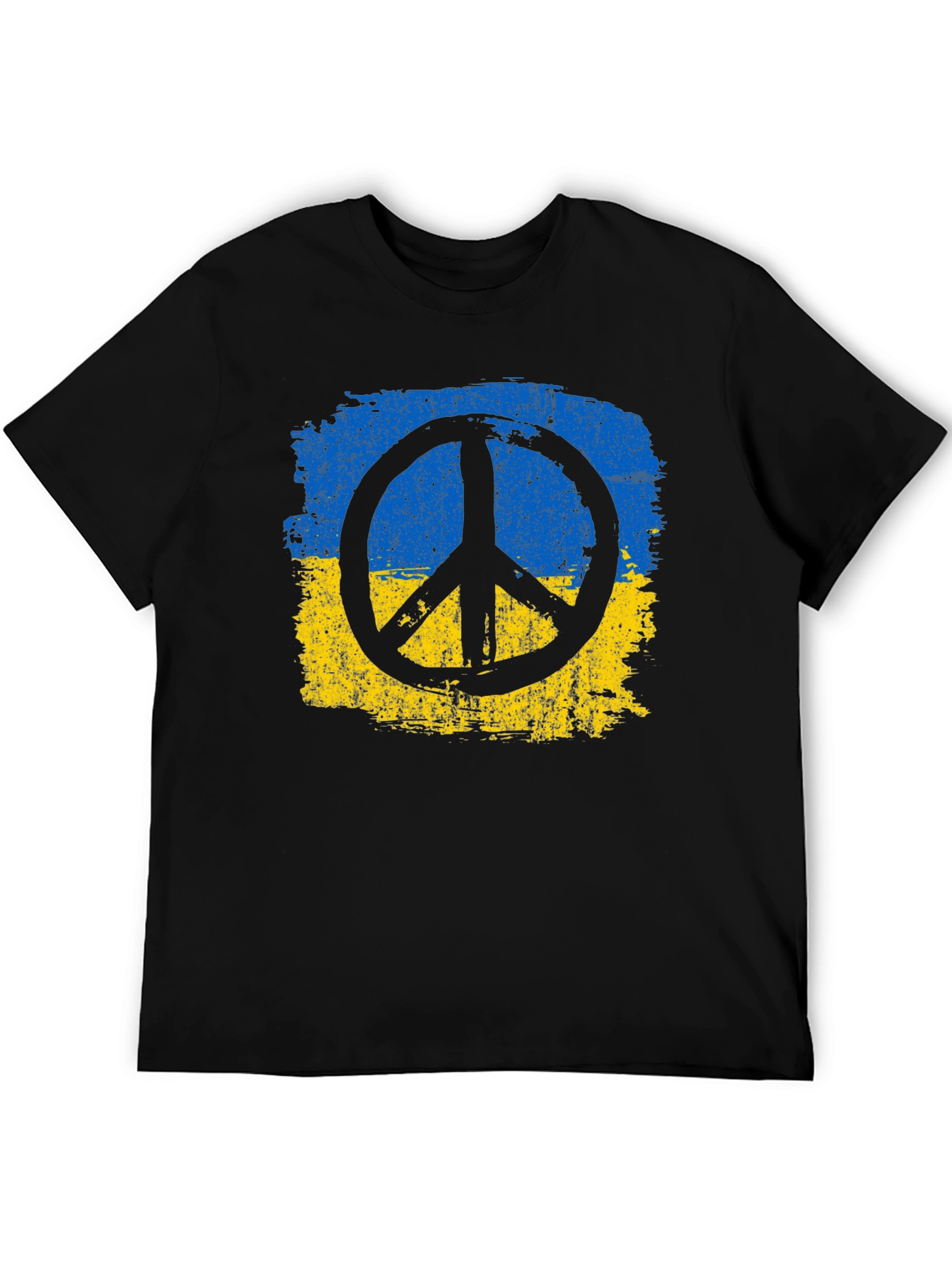 Ukraine Peace Symbol Graphic Tee