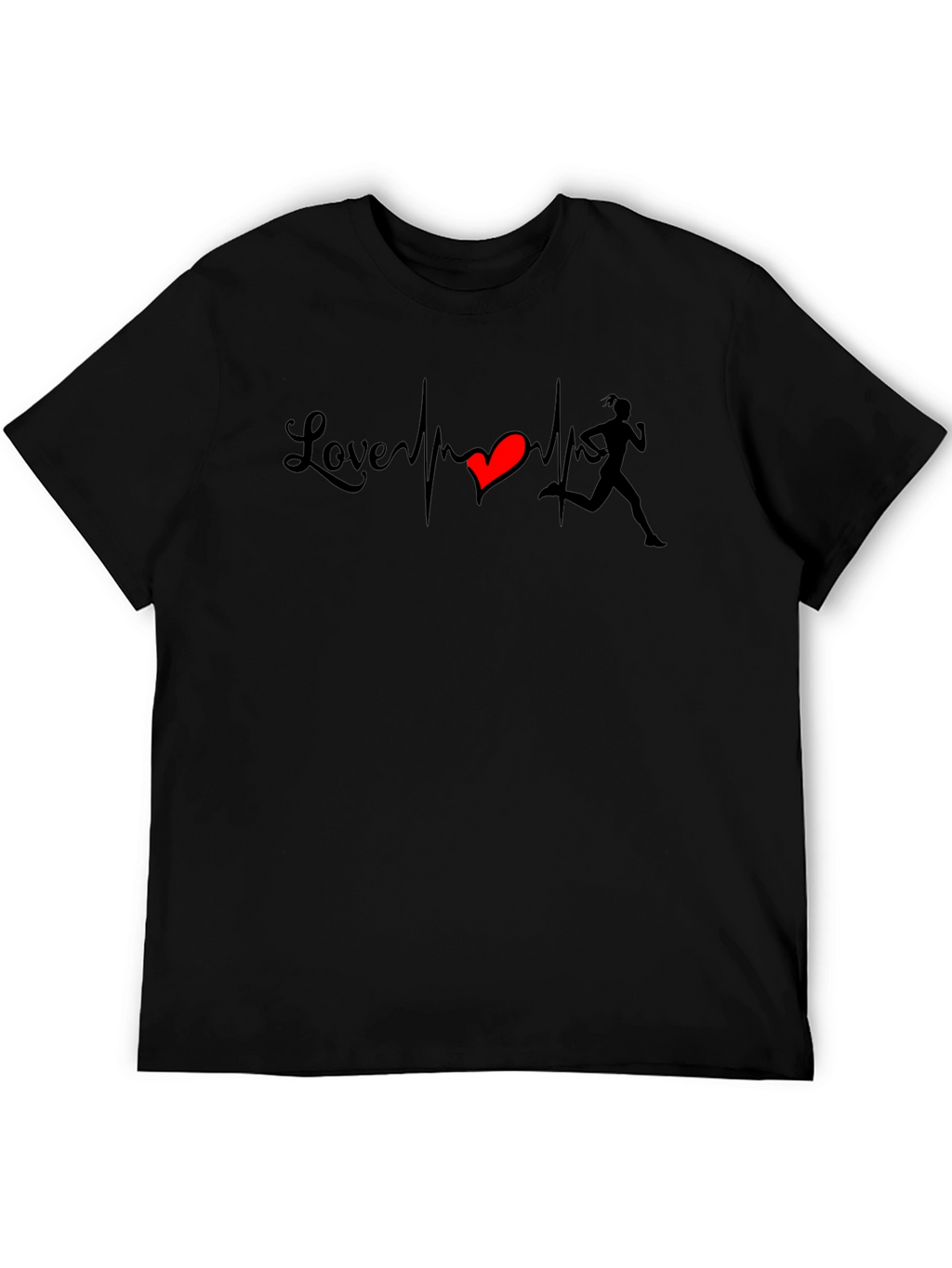 Love Running Heartbeat T-Shirt