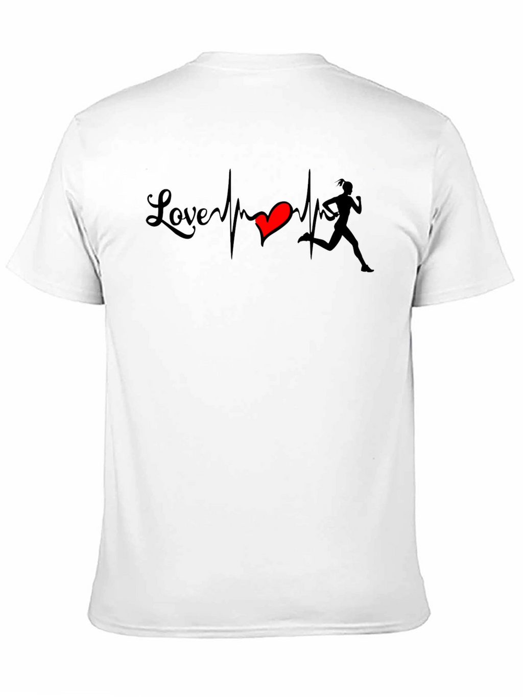 Love Running Heartbeat T-Shirt