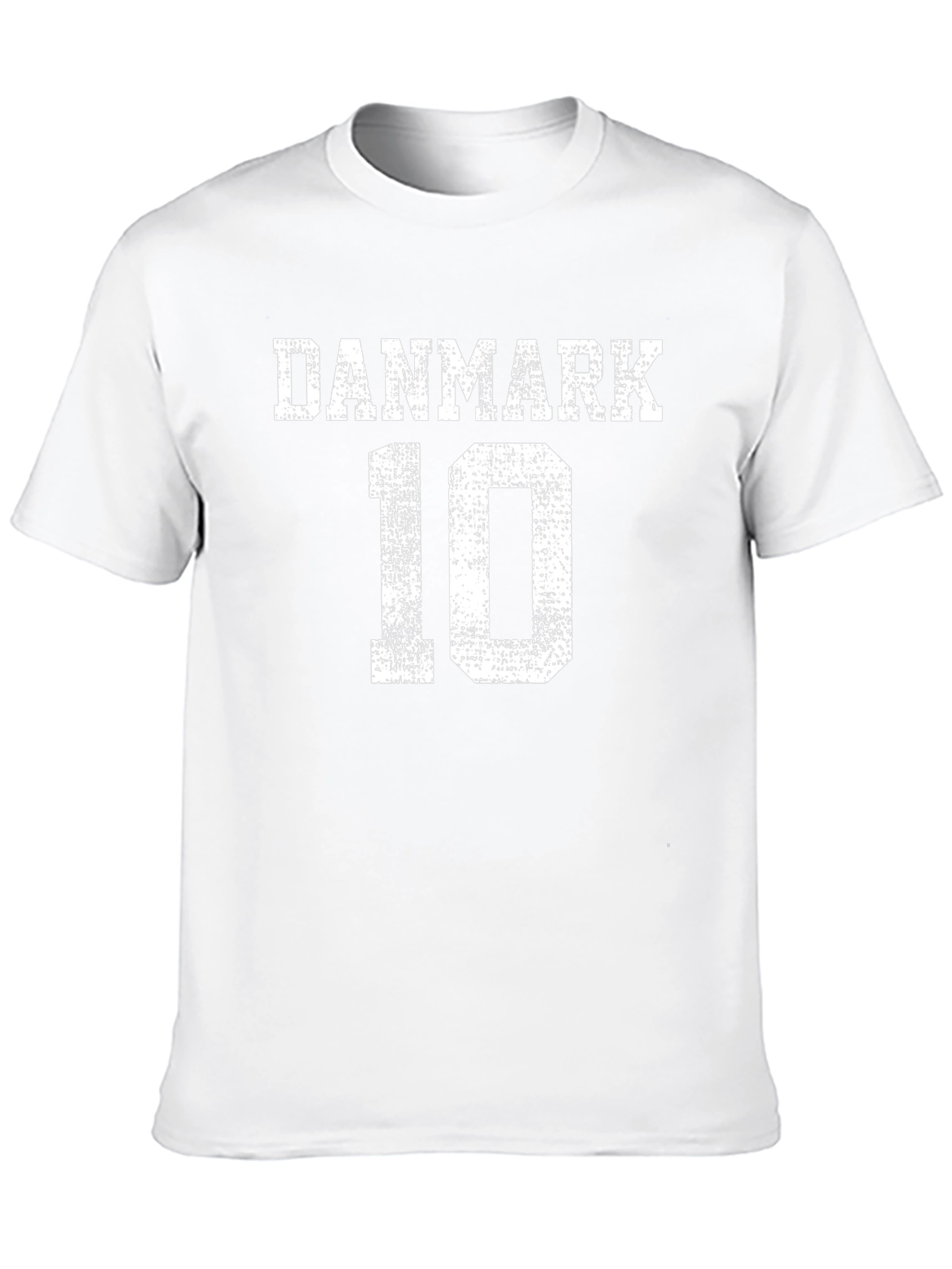 DANMARK 10 T-Shirt - Black Cotton Tee
