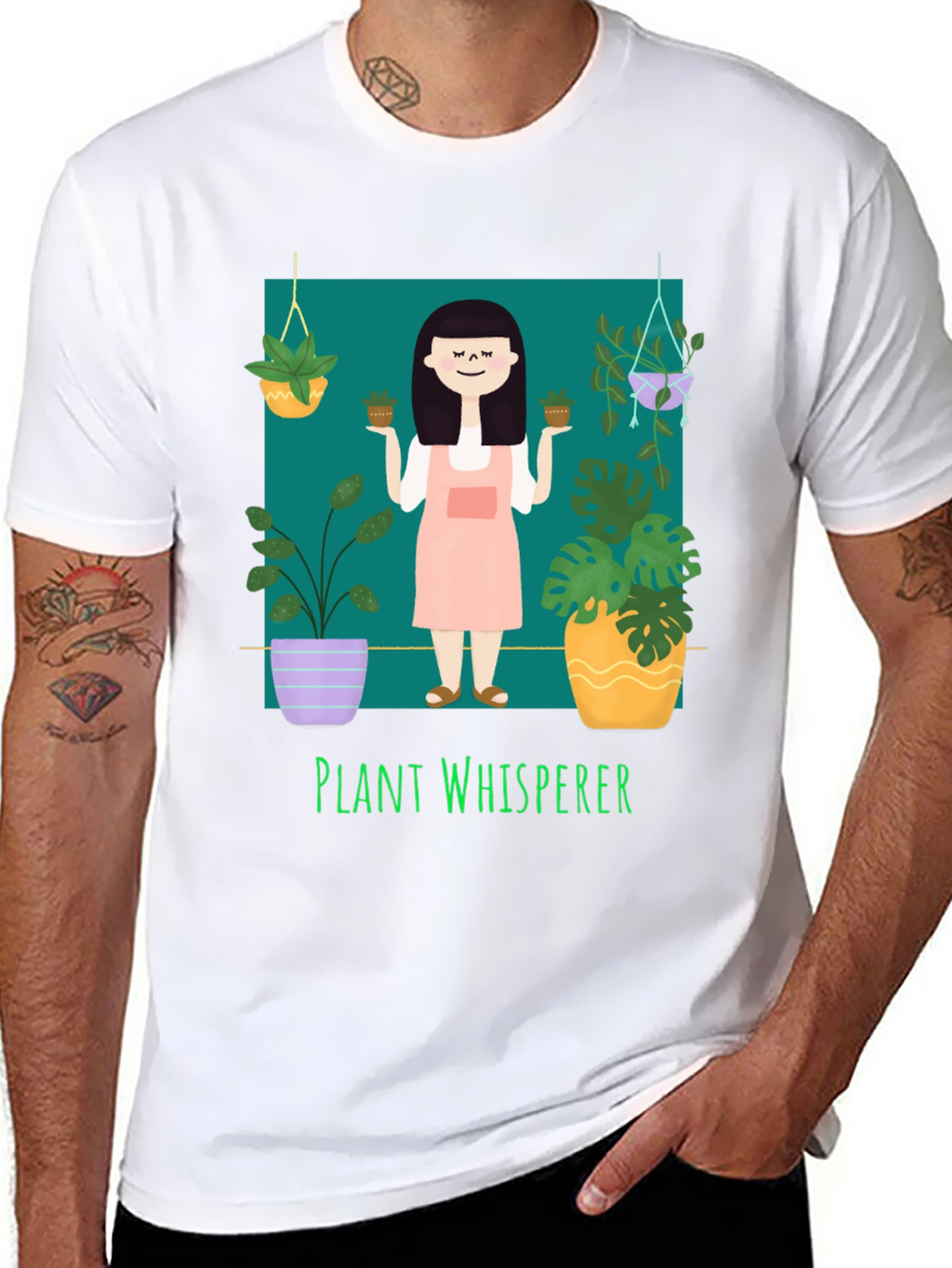 Plant Whisperer T-Shirt - Cute Gardening Tee