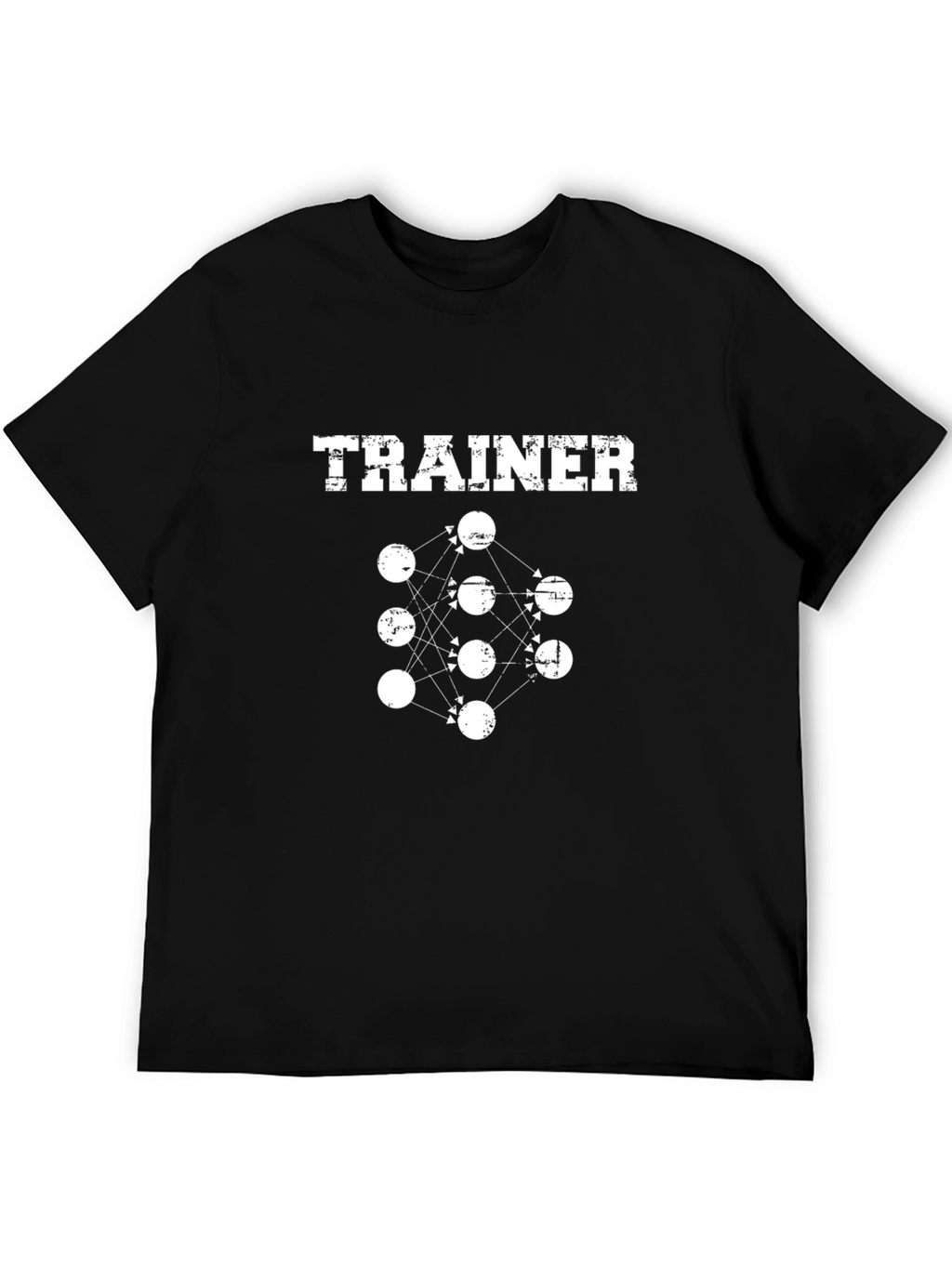 Trainer Neural Network Black T-Shirt