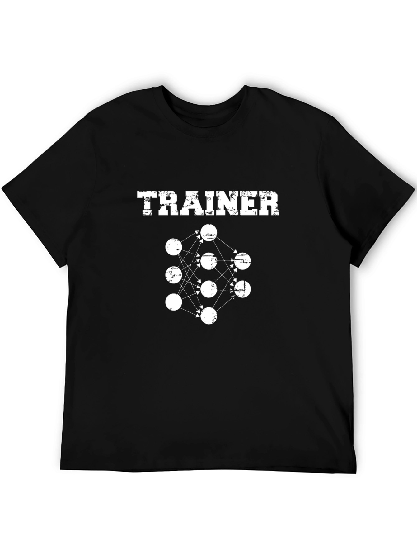 Trainer Neural Network Black T-Shirt