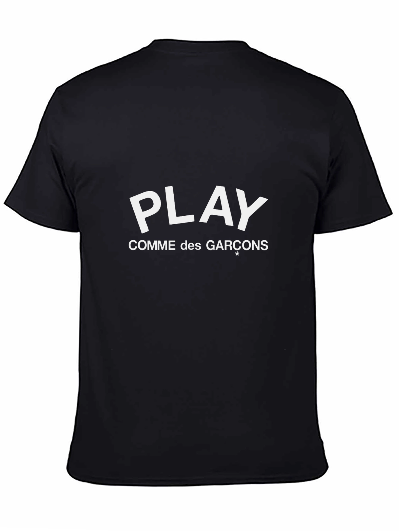 PLAY Comme des Garcons Black Graphic Tee