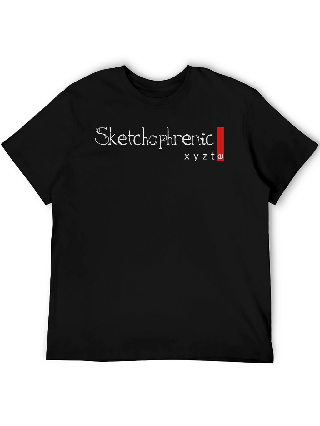 Sketchophrenic Black Graphic Tee