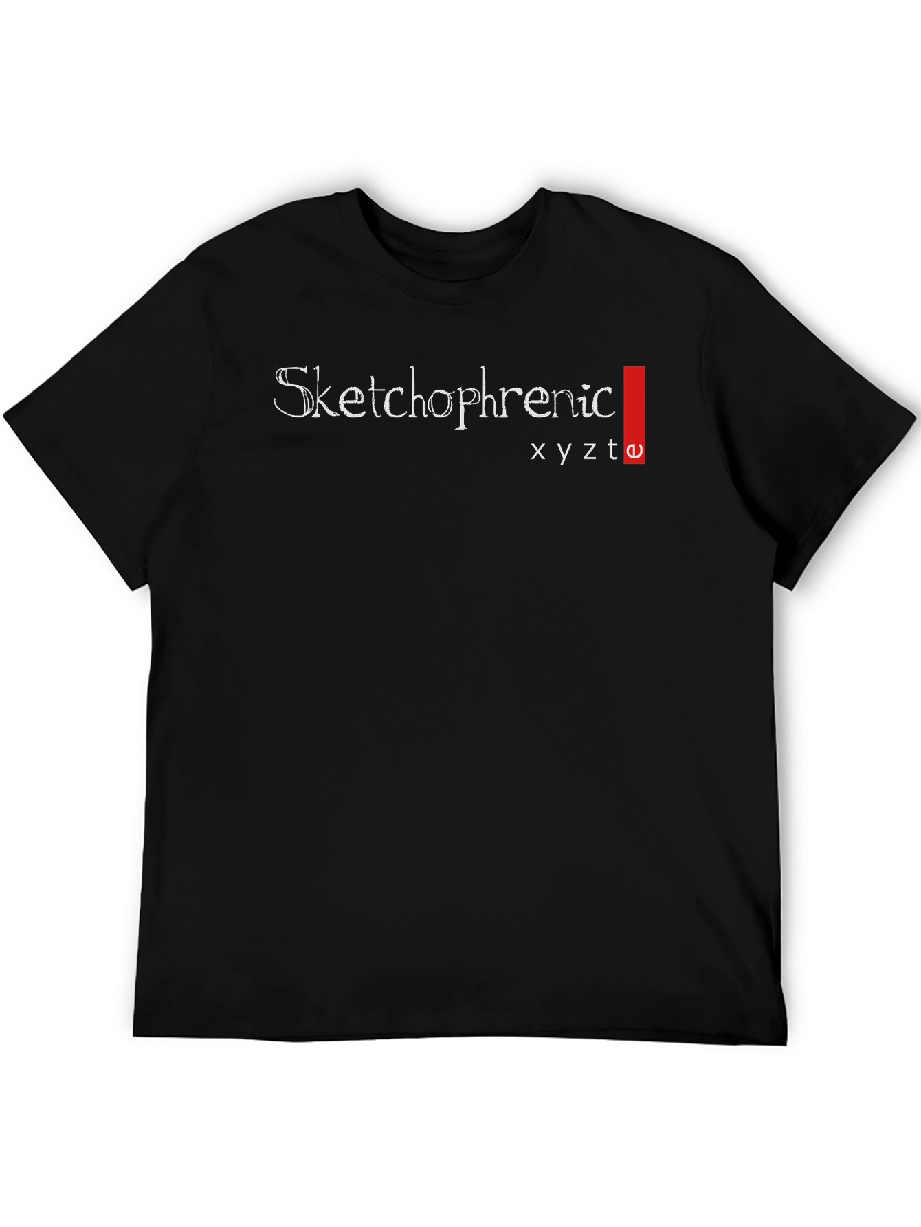 Sketchophrenic Black Graphic Tee