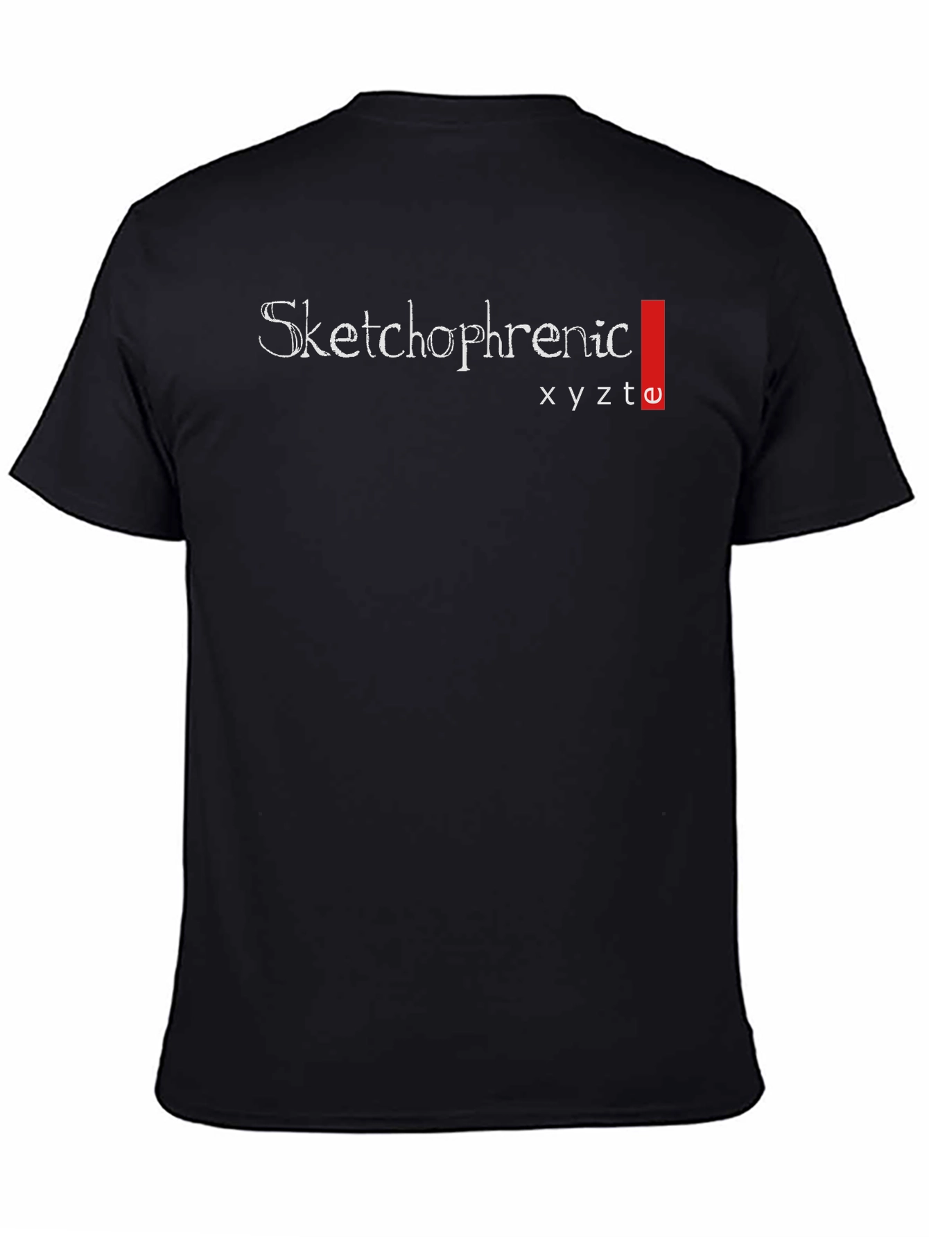 Sketchophrenic Black Graphic Tee