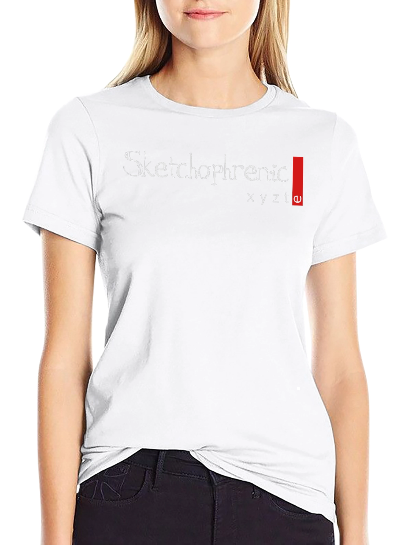 Sketchophrenic Black Graphic Tee