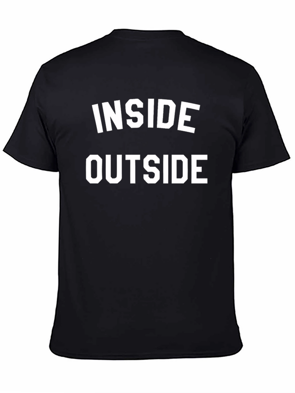 Inside Outside Graphic T-Shirt - Unique Design