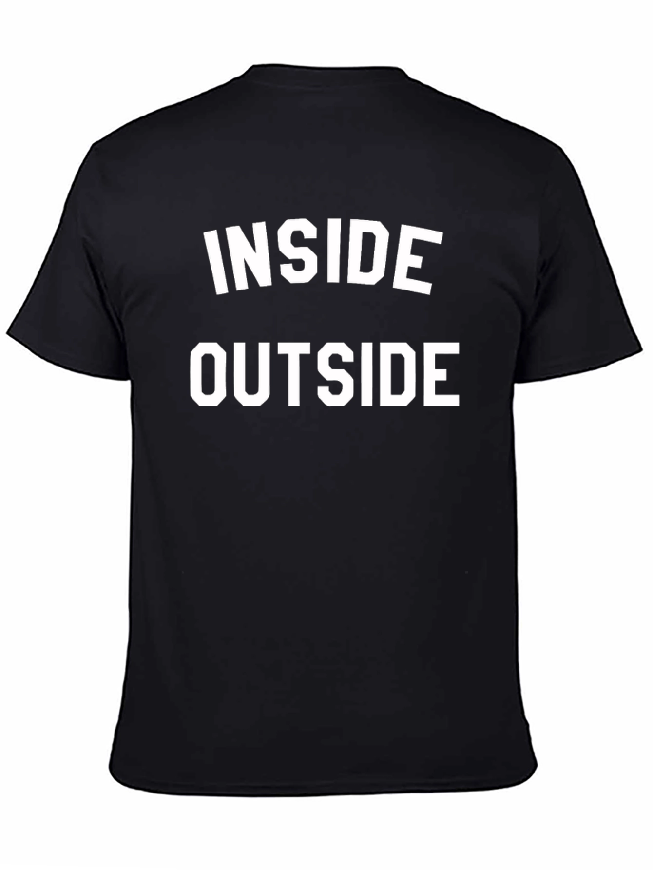 Inside Outside Graphic T-Shirt - Unique Design