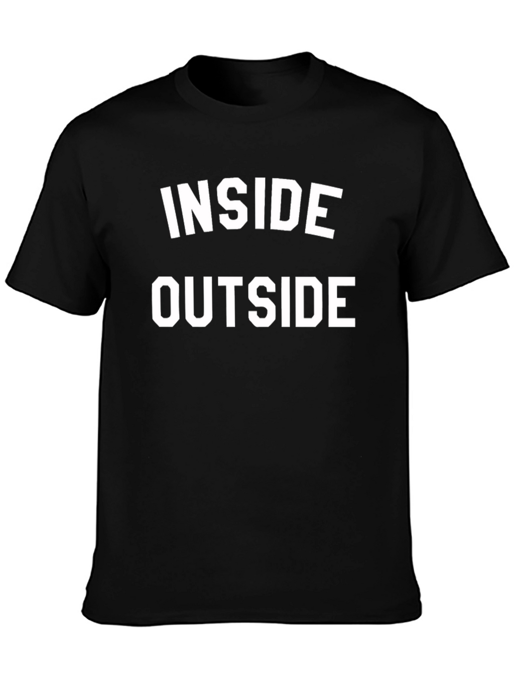 Inside Outside Graphic T-Shirt - Unique Design