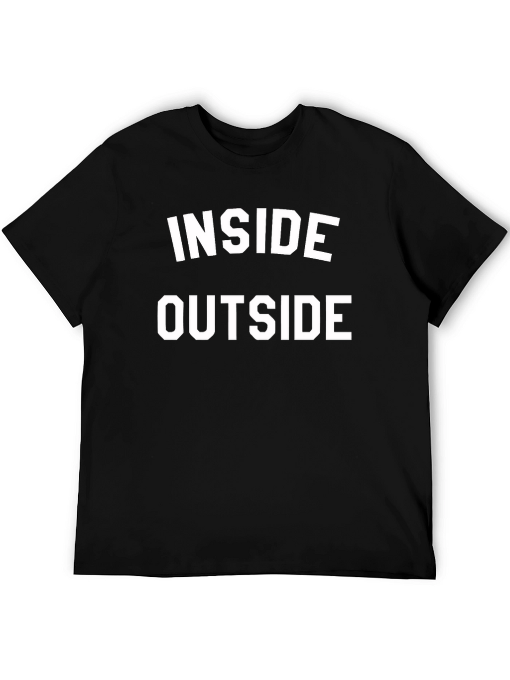 Inside Outside Graphic T-Shirt - Unique Design