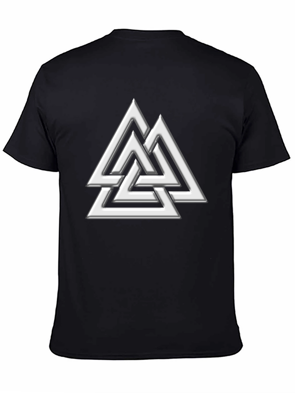 Valknut Symbol Graphic Tee - Norse Viking Design