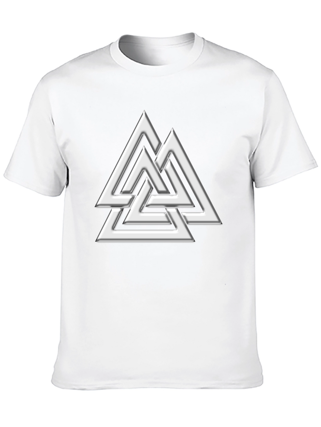 Valknut Symbol Graphic Tee - Norse Viking Design