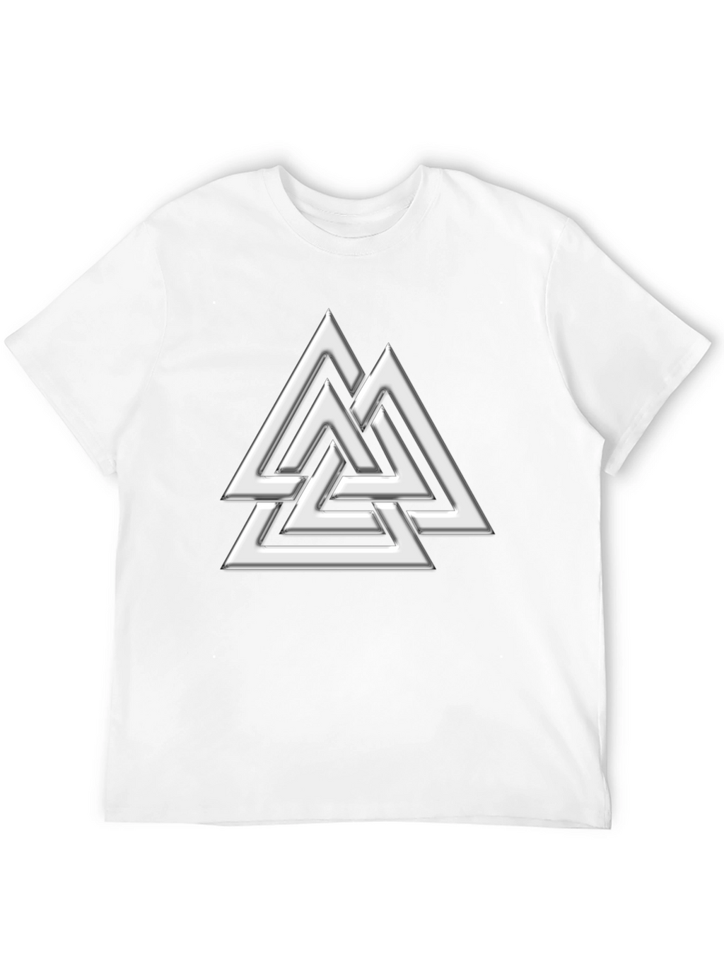 Valknut Symbol Graphic Tee - Norse Viking Design