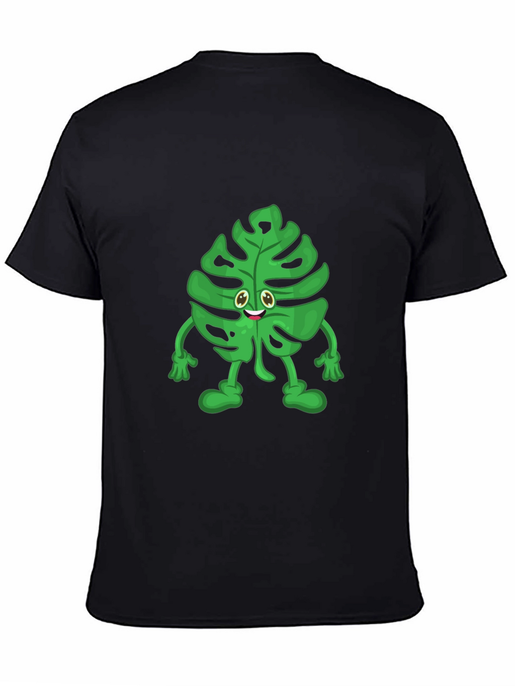 Funny Monstera Plant T-Shirt - Cute Cartoon Graphic Tee